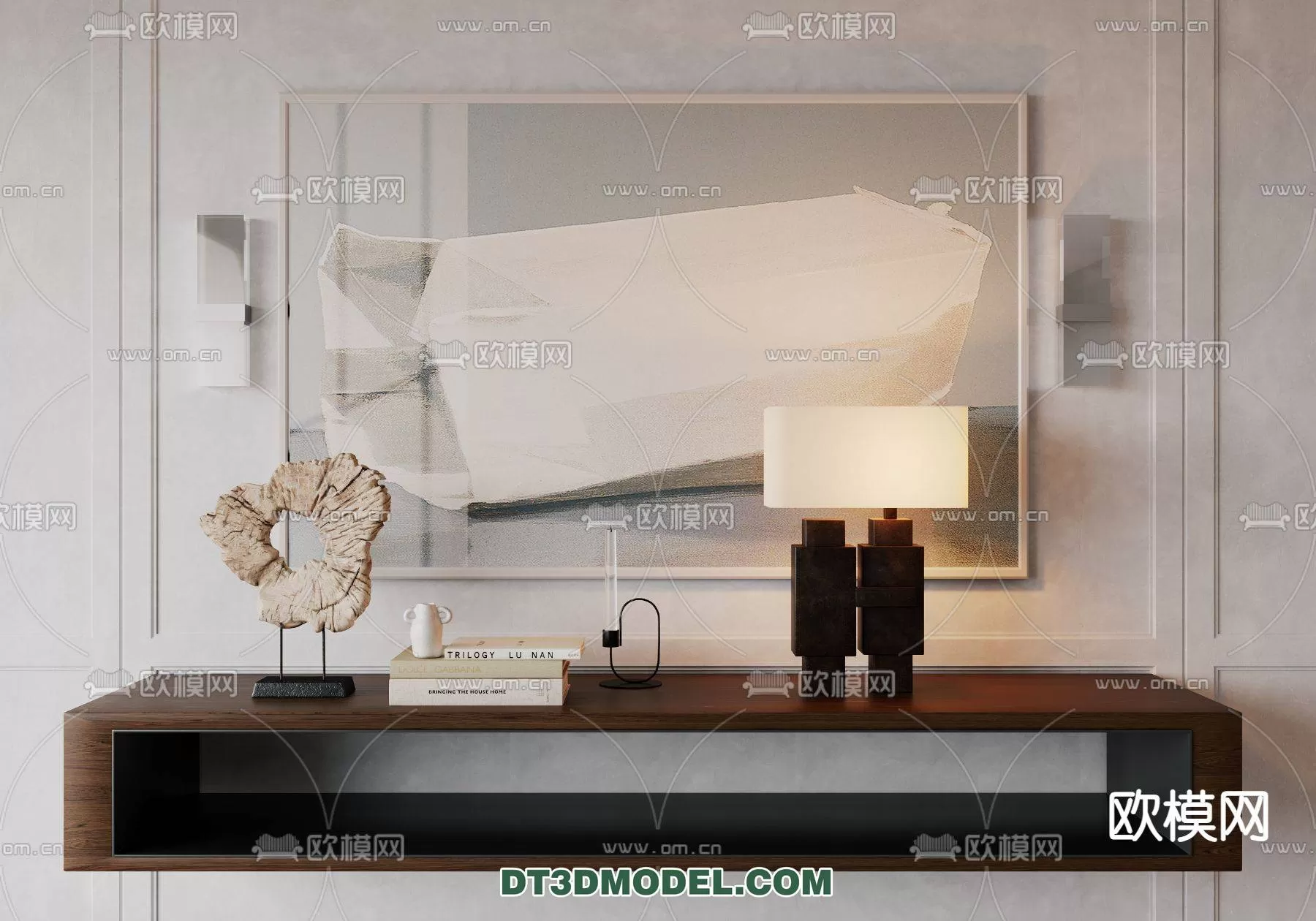 WABI SABI STYLE 3D MODELS – LIGHTS – 0084