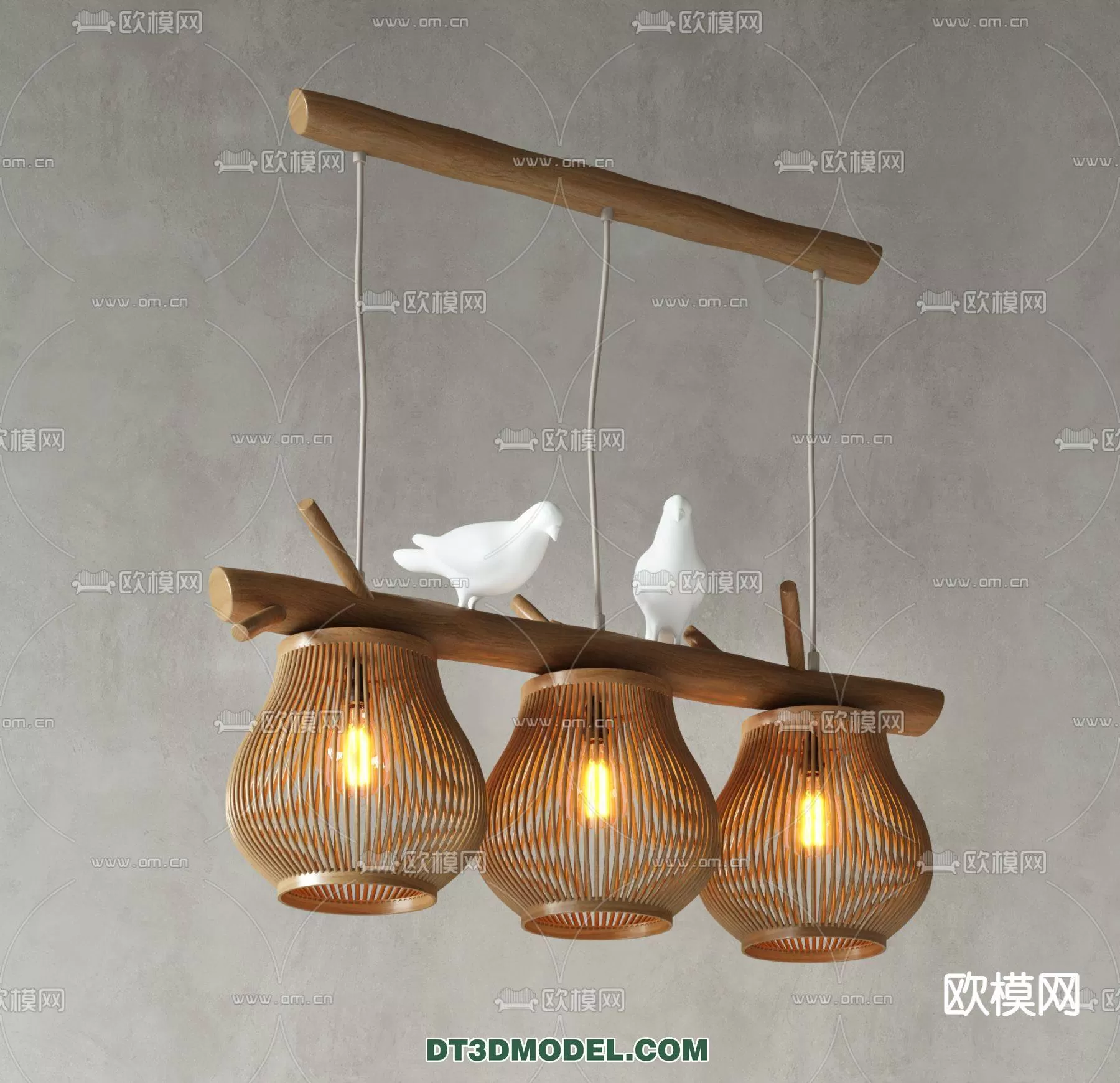 WABI SABI STYLE 3D MODELS – LIGHTS – 0095