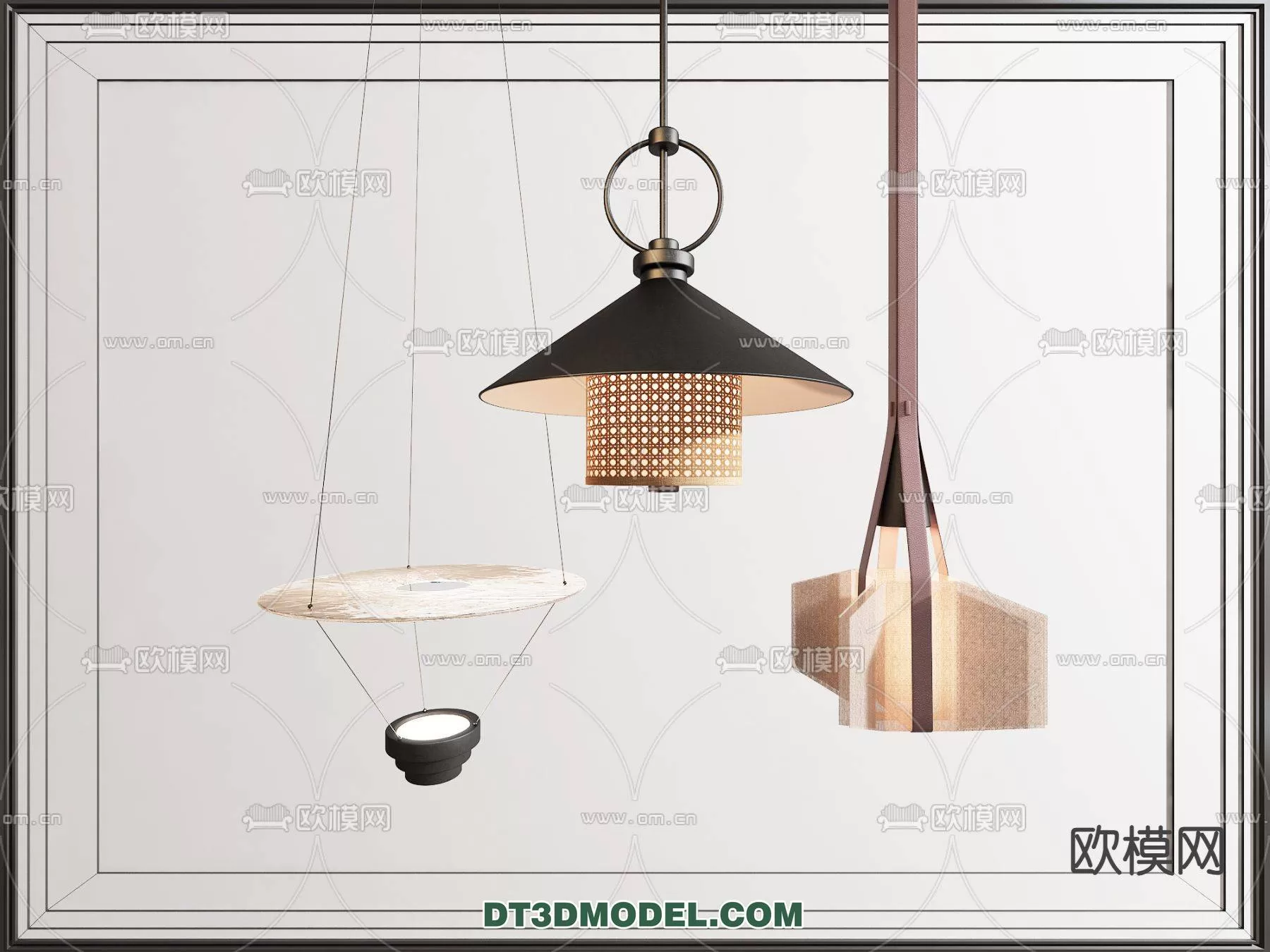 WABI SABI STYLE 3D MODELS – LIGHTS – 0104