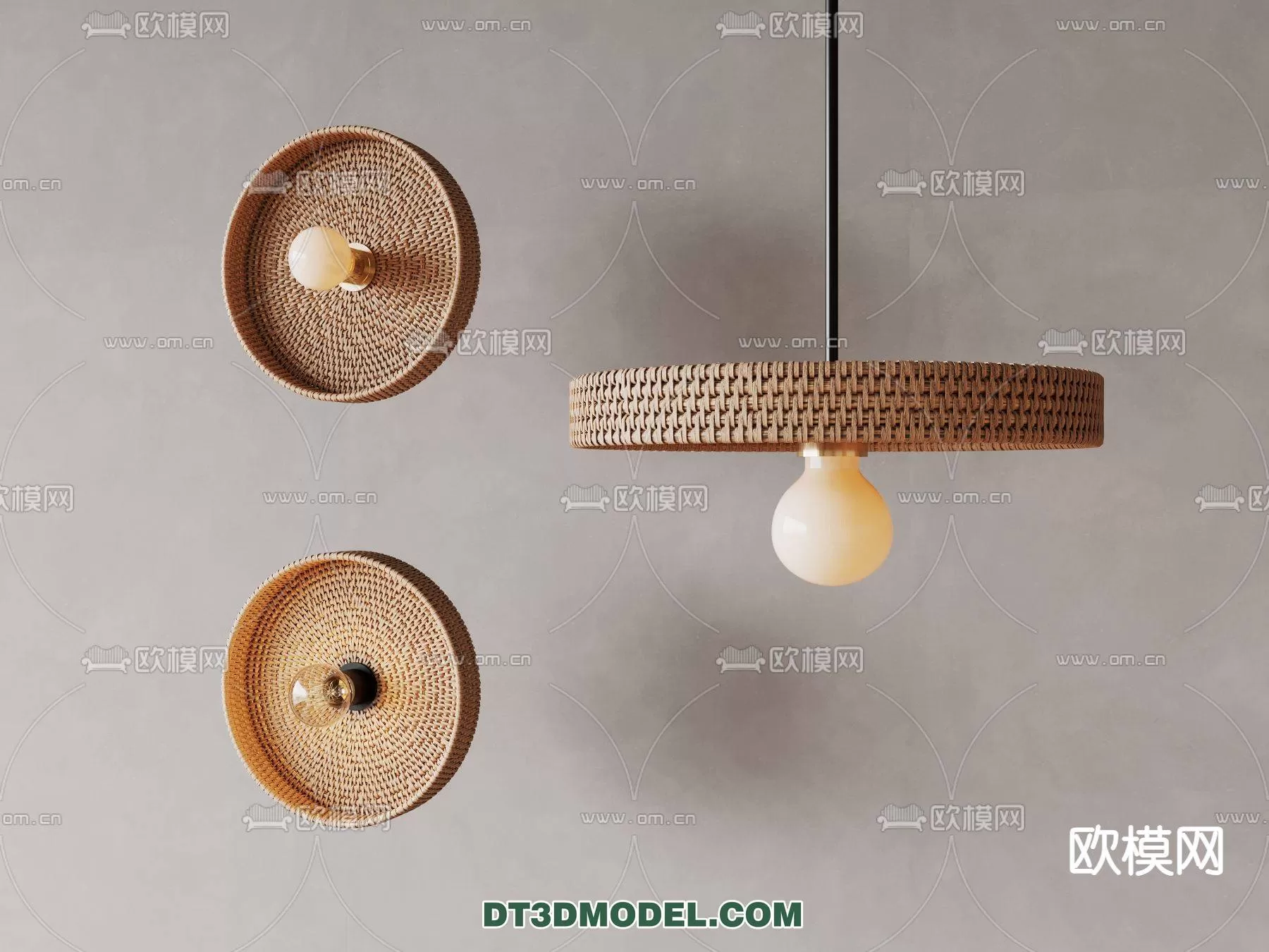WABI SABI STYLE 3D MODELS – LIGHTS – 0108