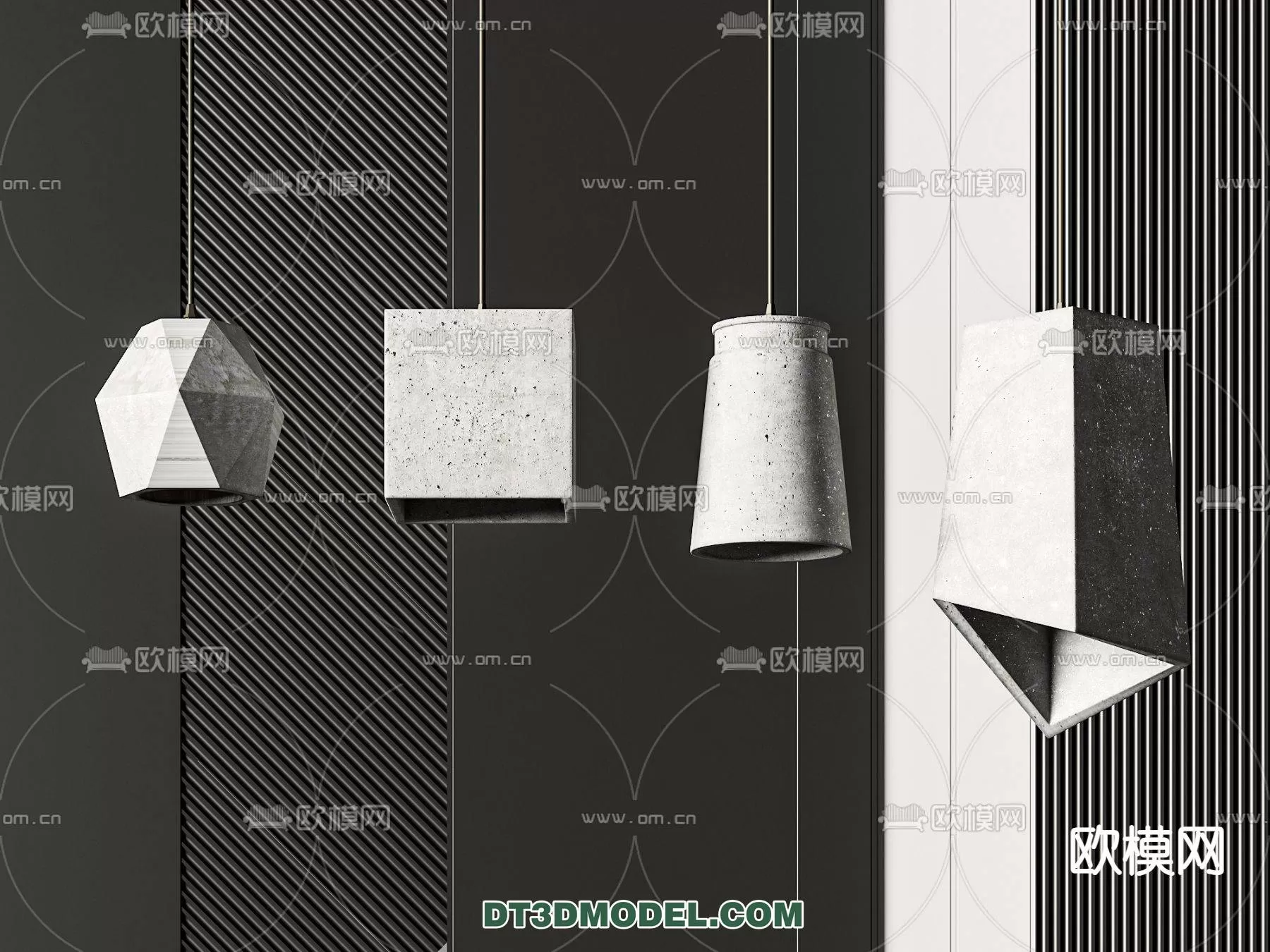 WABI SABI STYLE 3D MODELS – LIGHTS – 0117