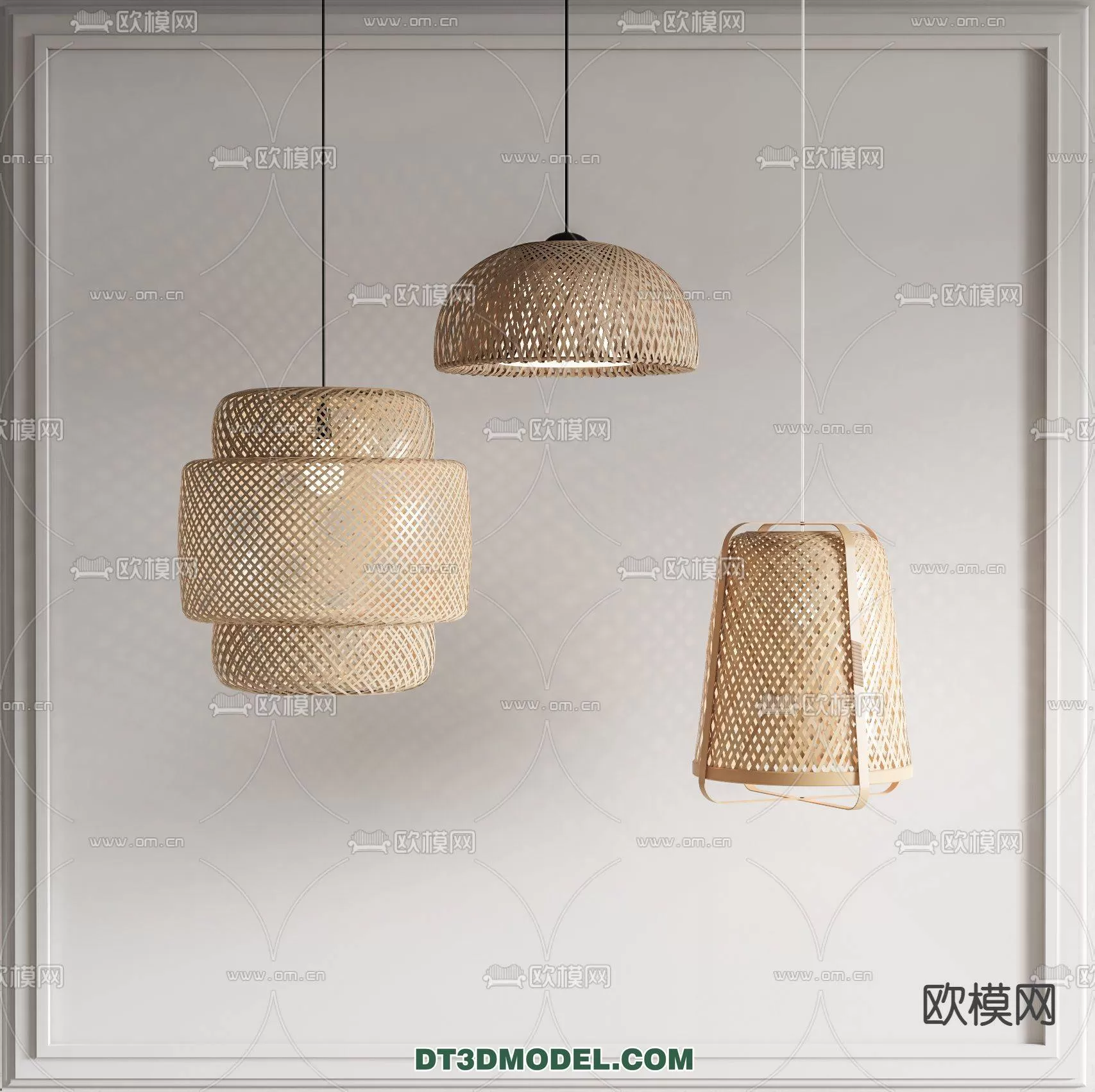 WABI SABI STYLE 3D MODELS – LIGHTS – 0121