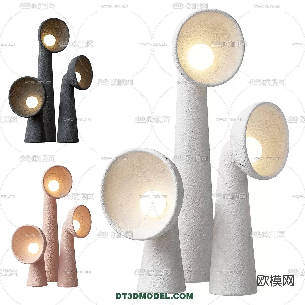 WABI SABI STYLE 3D MODELS – LIGHTS – 0122