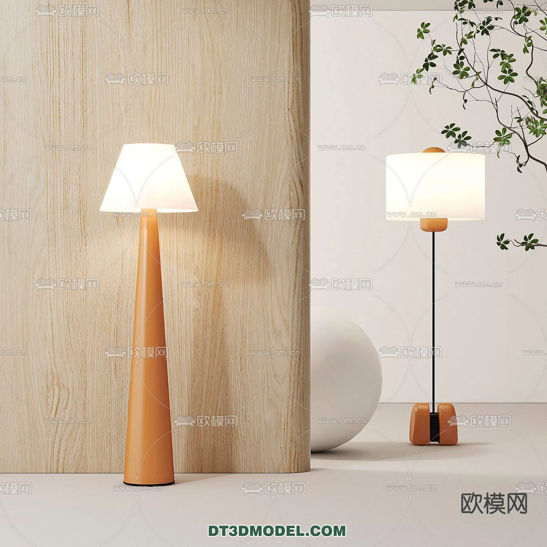 WABI SABI STYLE 3D MODELS – LIGHTS – 0123