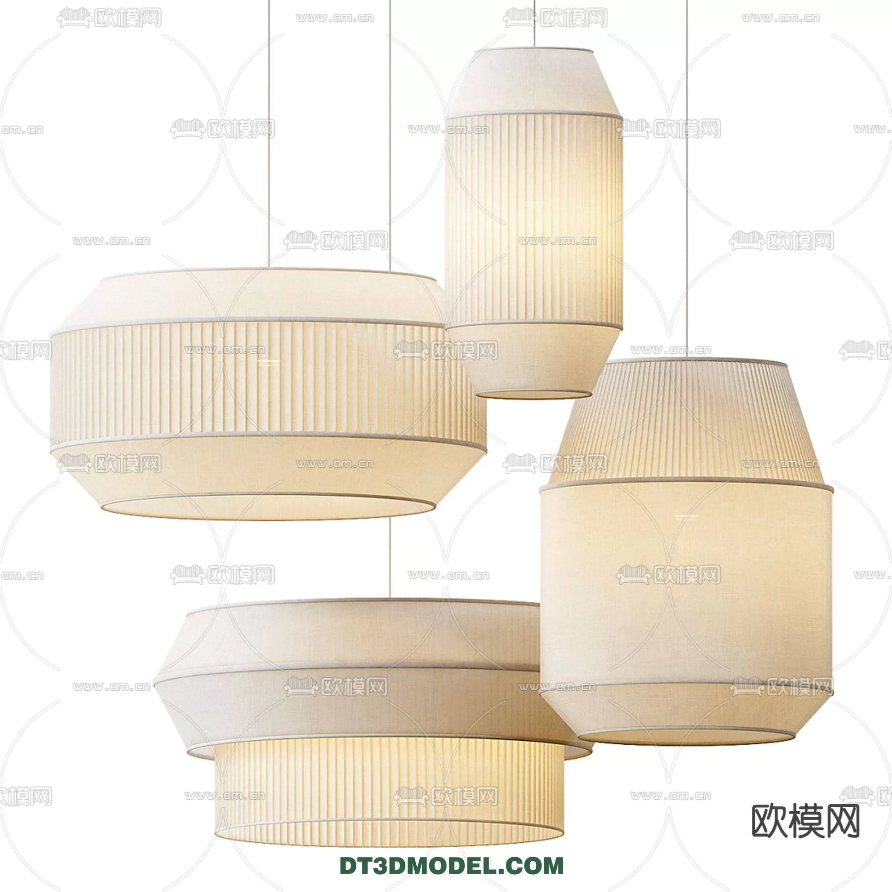 WABI SABI STYLE 3D MODELS – LIGHTS – 0124