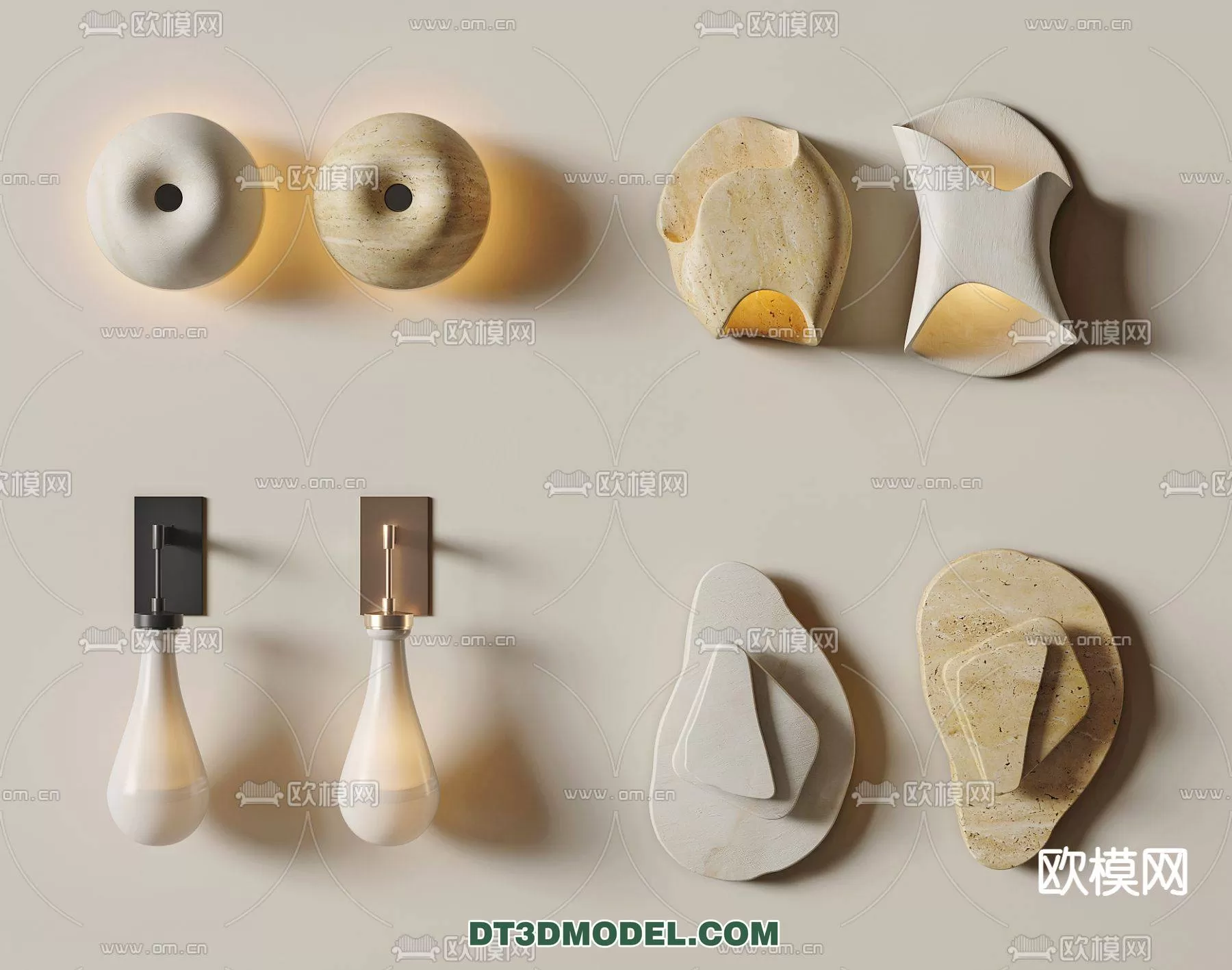 WABI SABI STYLE 3D MODELS – LIGHTS – 0125