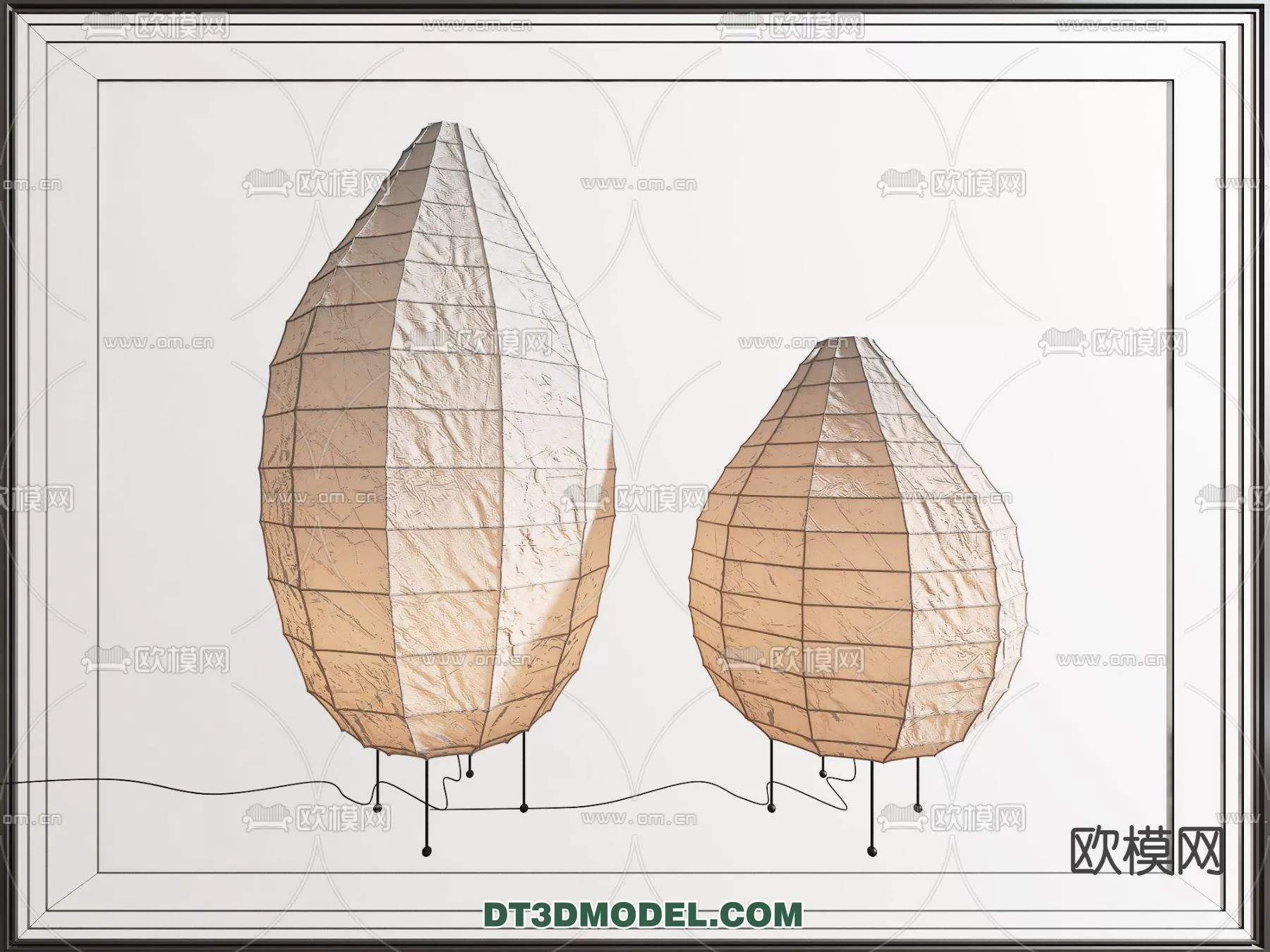 WABI SABI STYLE 3D MODELS – LIGHTS – 0137