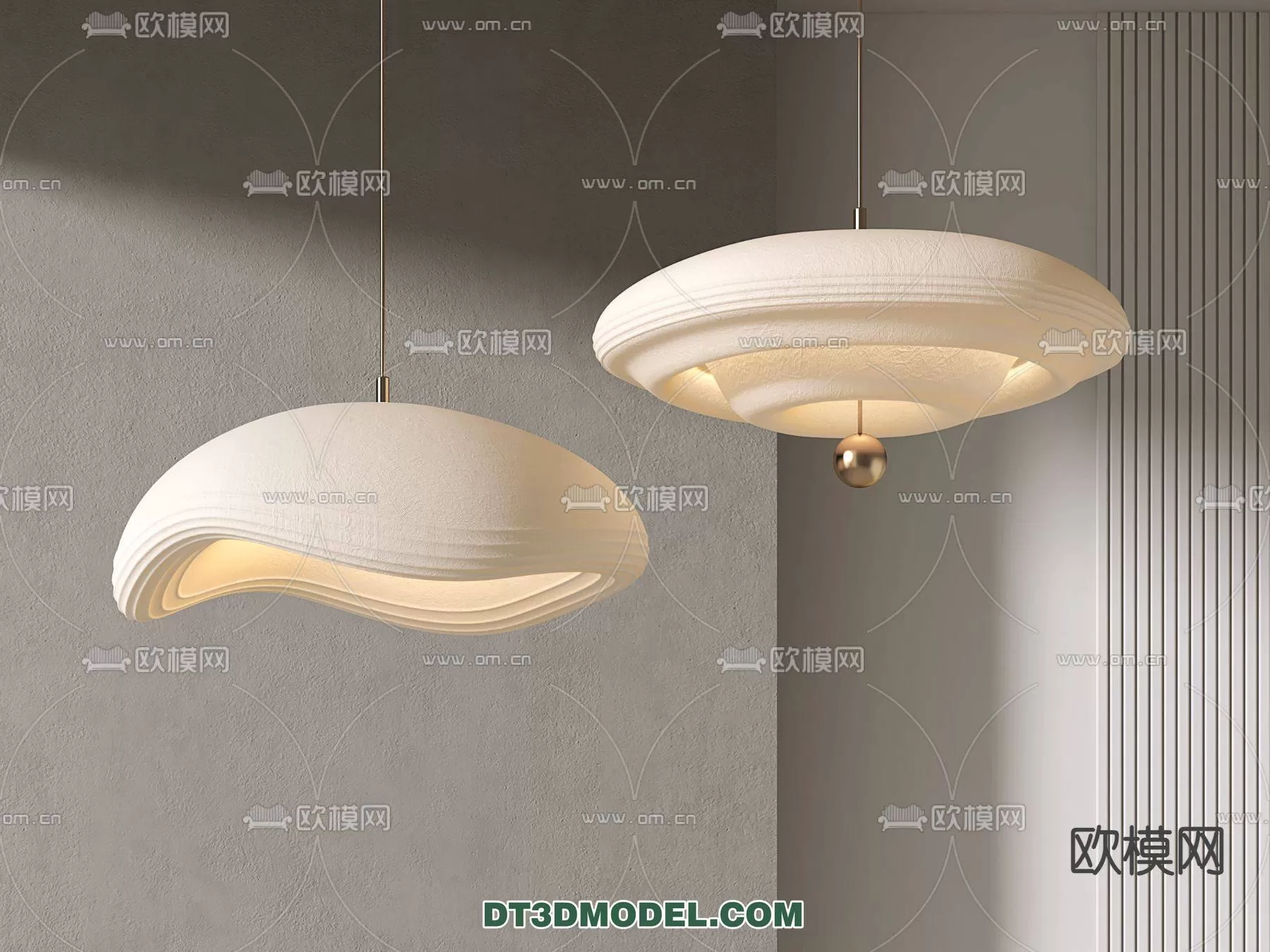 WABI SABI STYLE 3D MODELS – LIGHTS – 0139