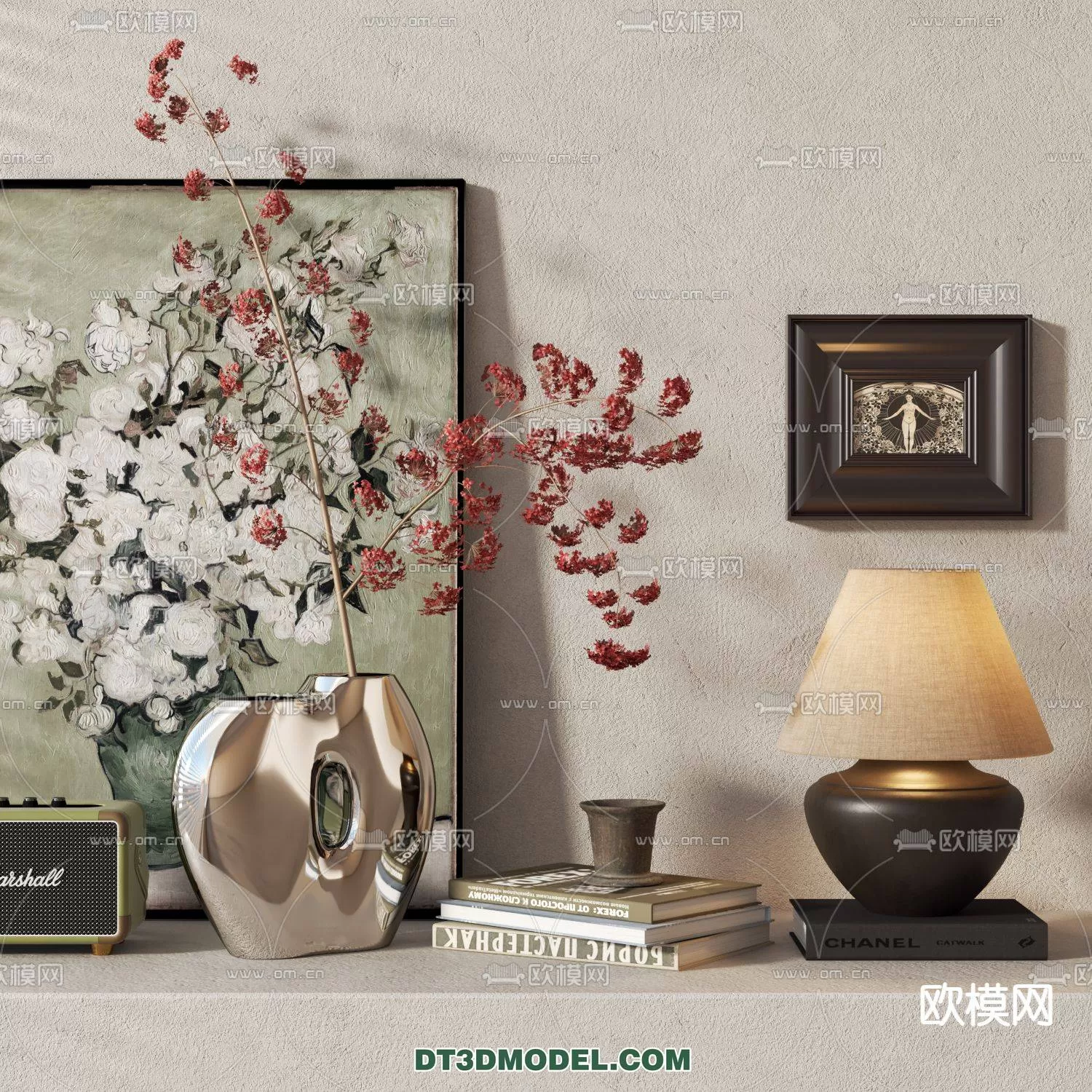 WABI SABI STYLE 3D MODELS – LIGHTS – 0142