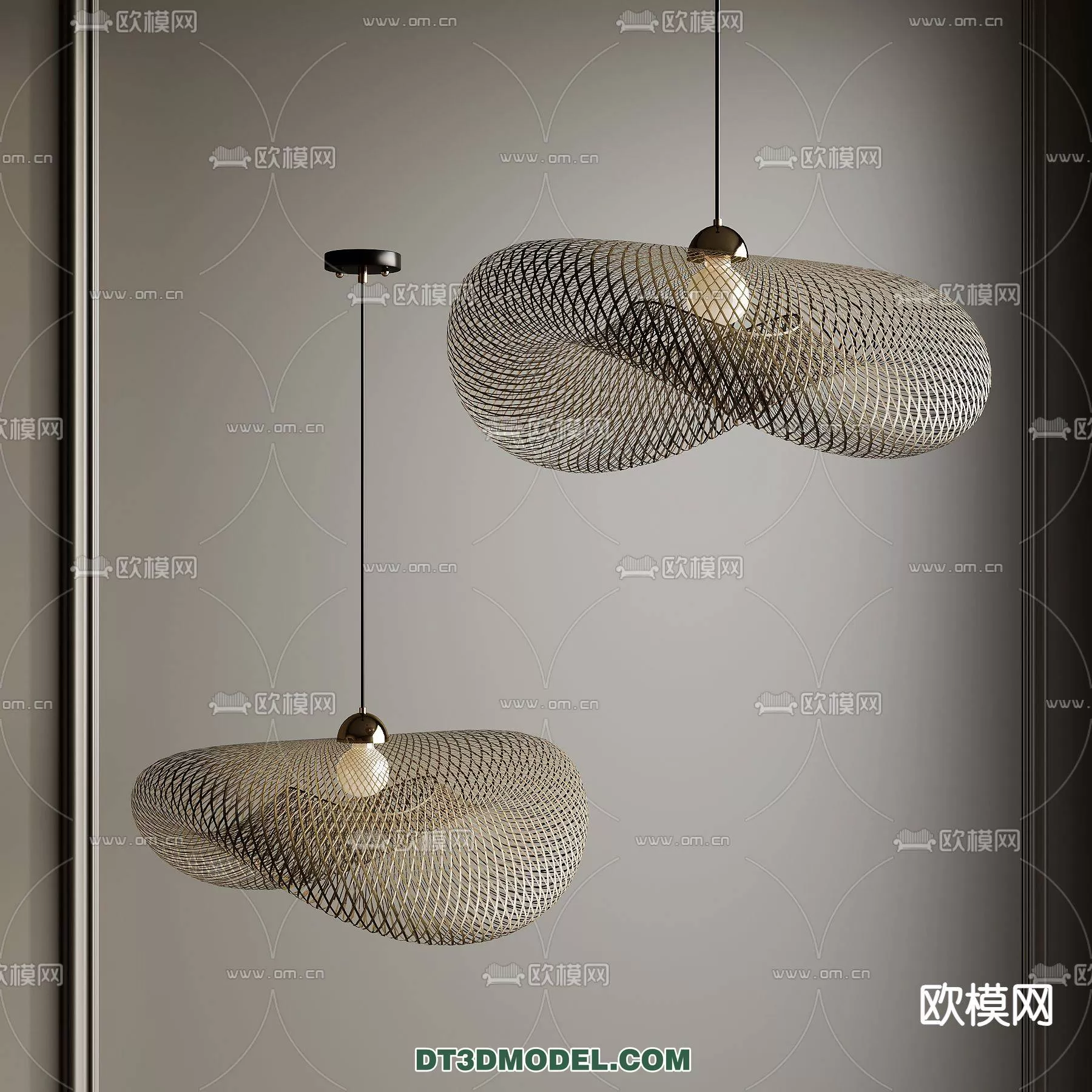 WABI SABI STYLE 3D MODELS – LIGHTS – 0159