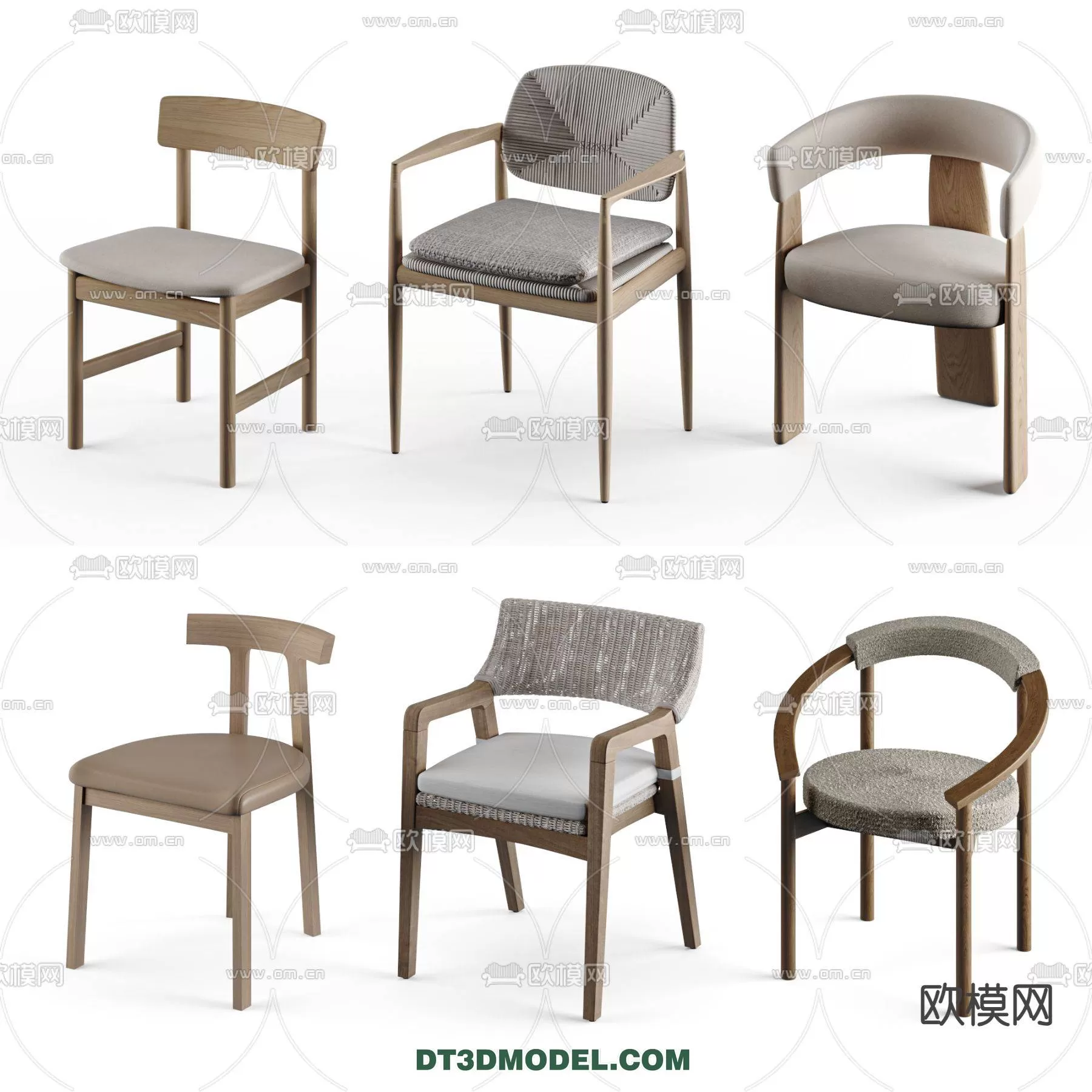 WABI SABI STYLE 3D MODELS – CHAIR – ARMCHAIR – 0002