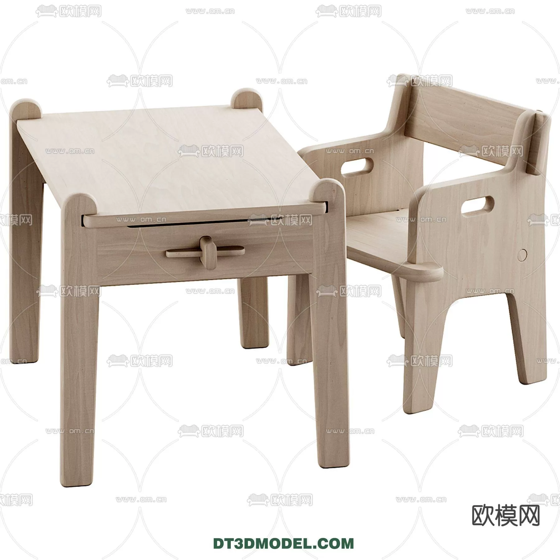 WABI SABI STYLE 3D MODELS – CHAIR – ARMCHAIR – 0003