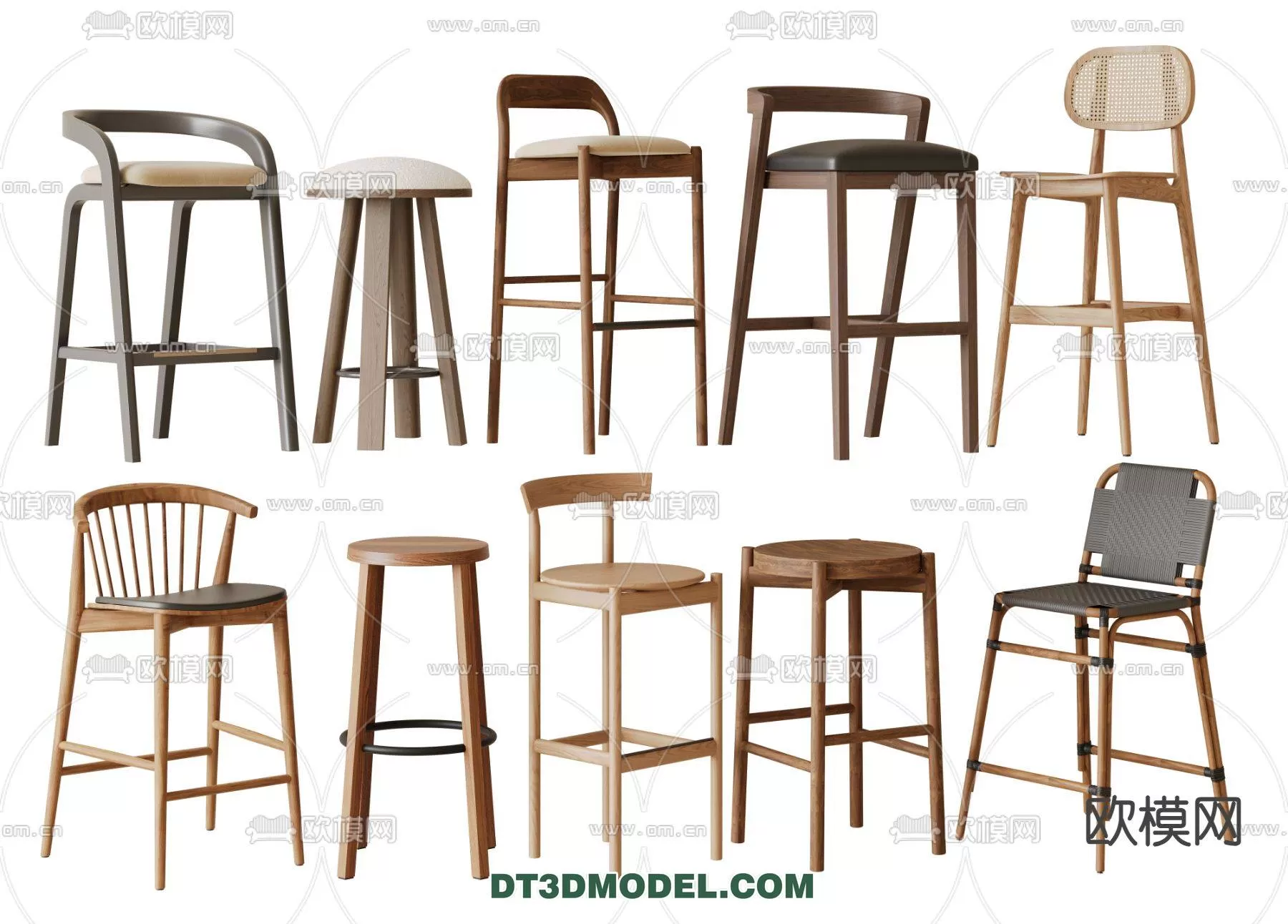 WABI SABI STYLE 3D MODELS – CHAIR – ARMCHAIR – 0004