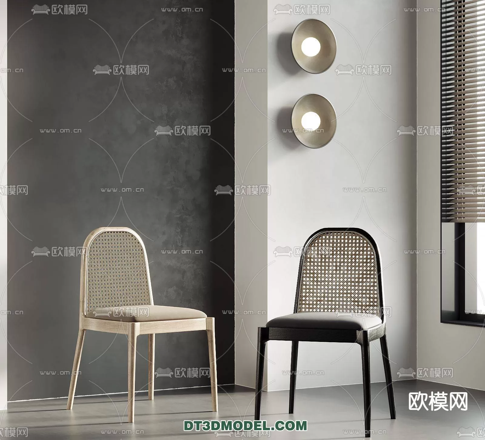 WABI SABI STYLE 3D MODELS – CHAIR – ARMCHAIR – 0020