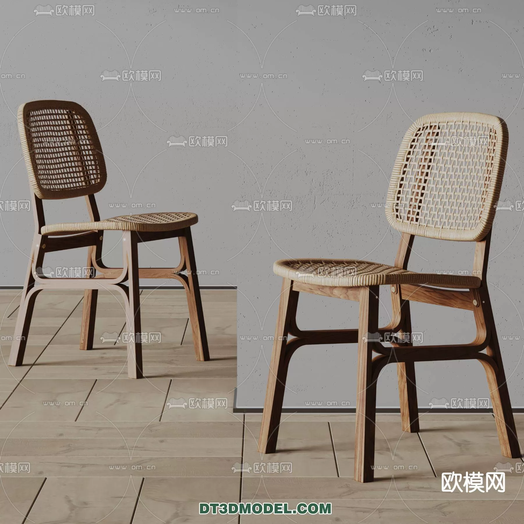 WABI SABI STYLE 3D MODELS – CHAIR – ARMCHAIR – 0024
