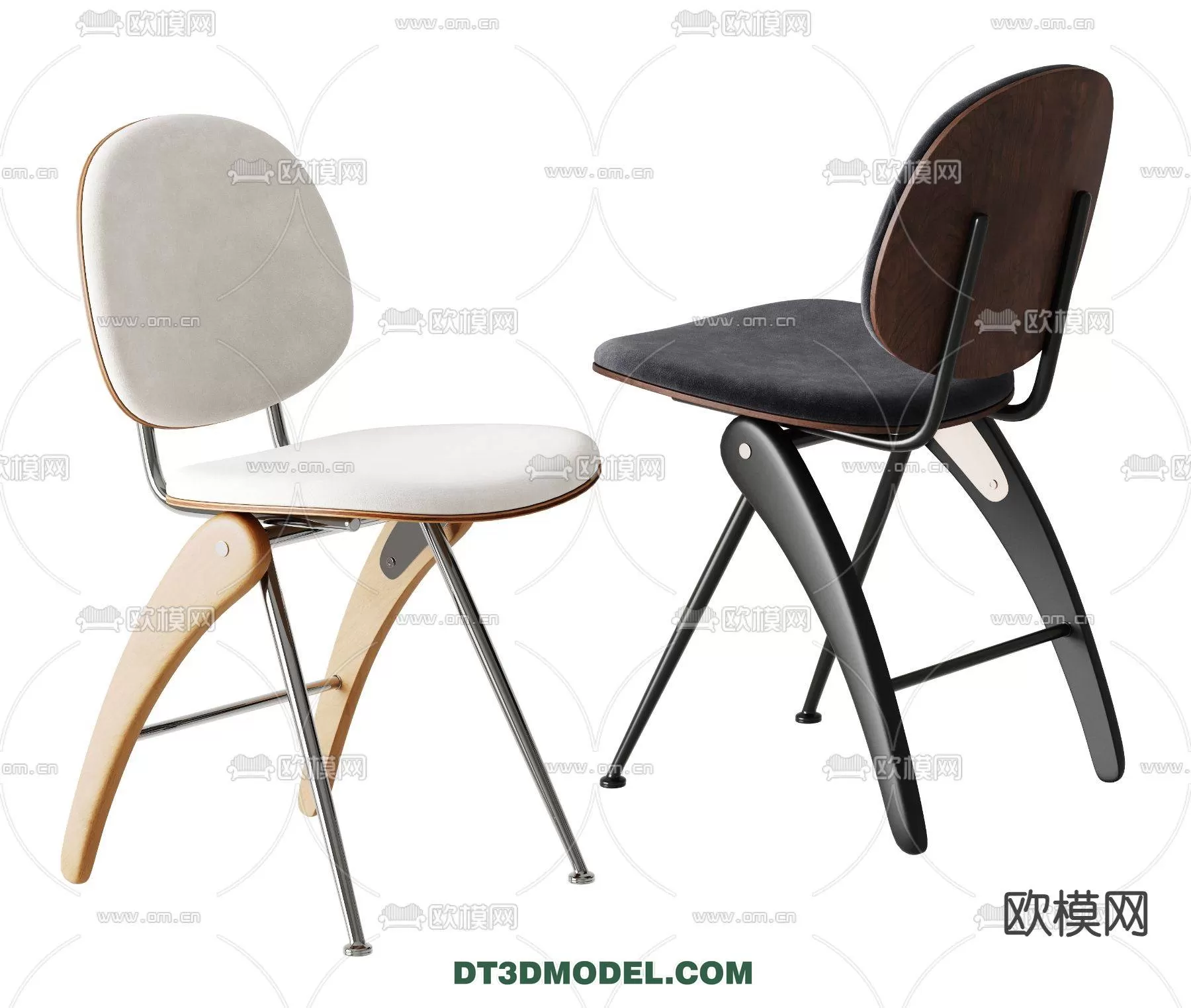 WABI SABI STYLE 3D MODELS – CHAIR – ARMCHAIR – 0026