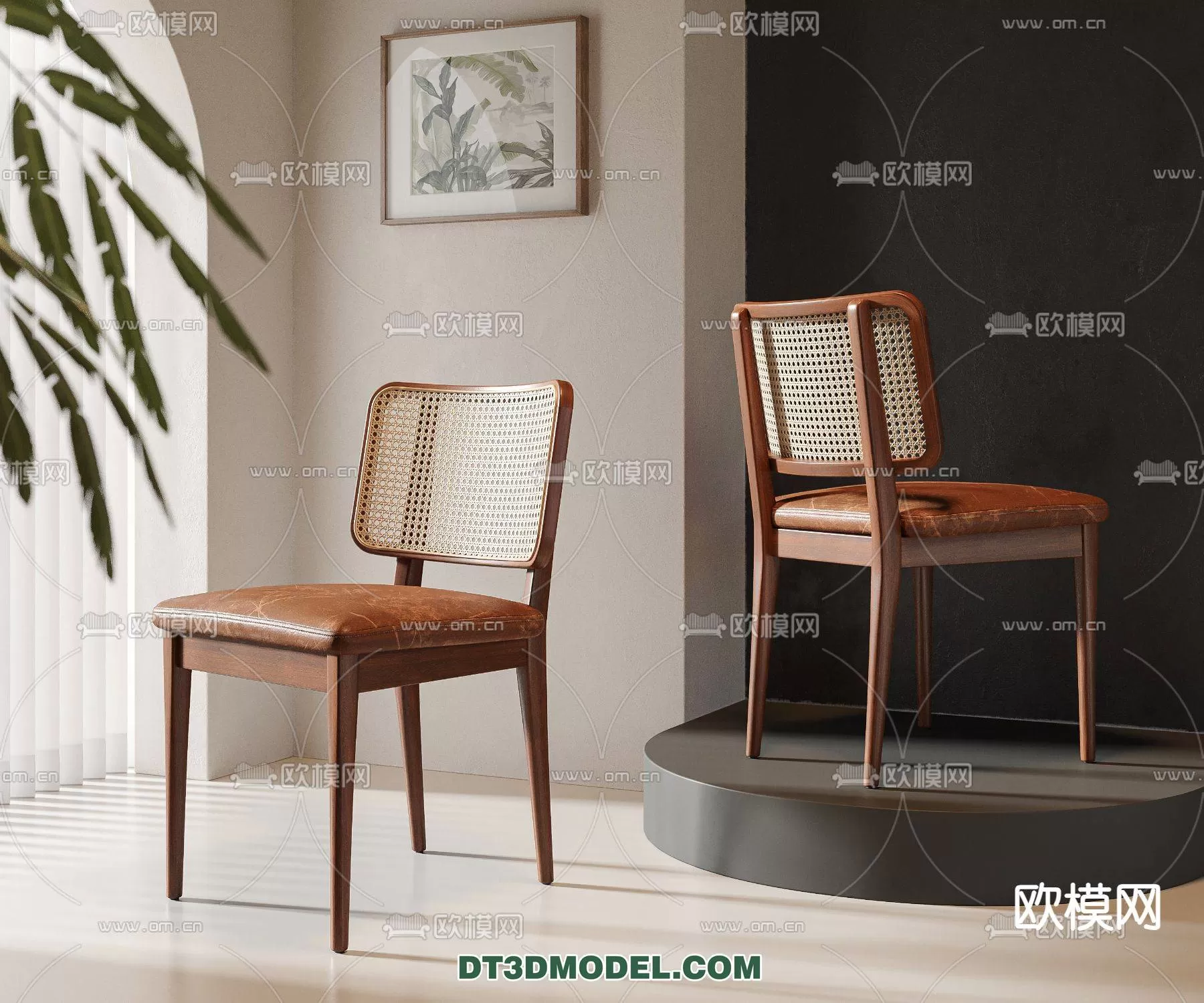 WABI SABI STYLE 3D MODELS – CHAIR – ARMCHAIR – 0042