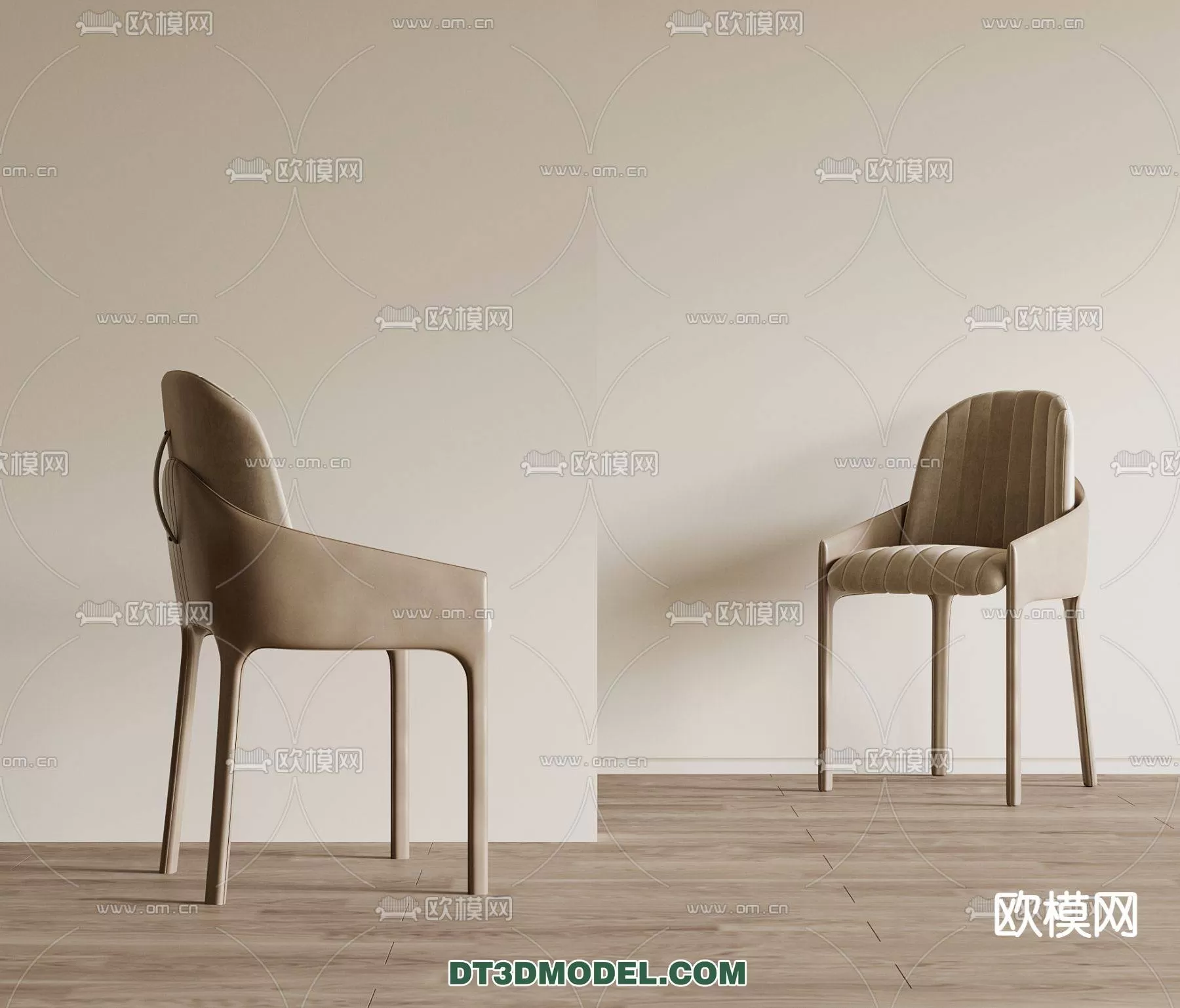 WABI SABI STYLE 3D MODELS – CHAIR – ARMCHAIR – 0049