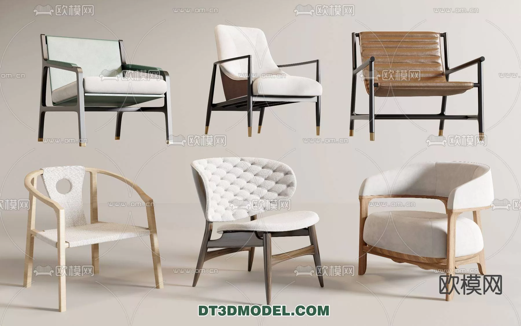 WABI SABI STYLE 3D MODELS – CHAIR – ARMCHAIR – 0101