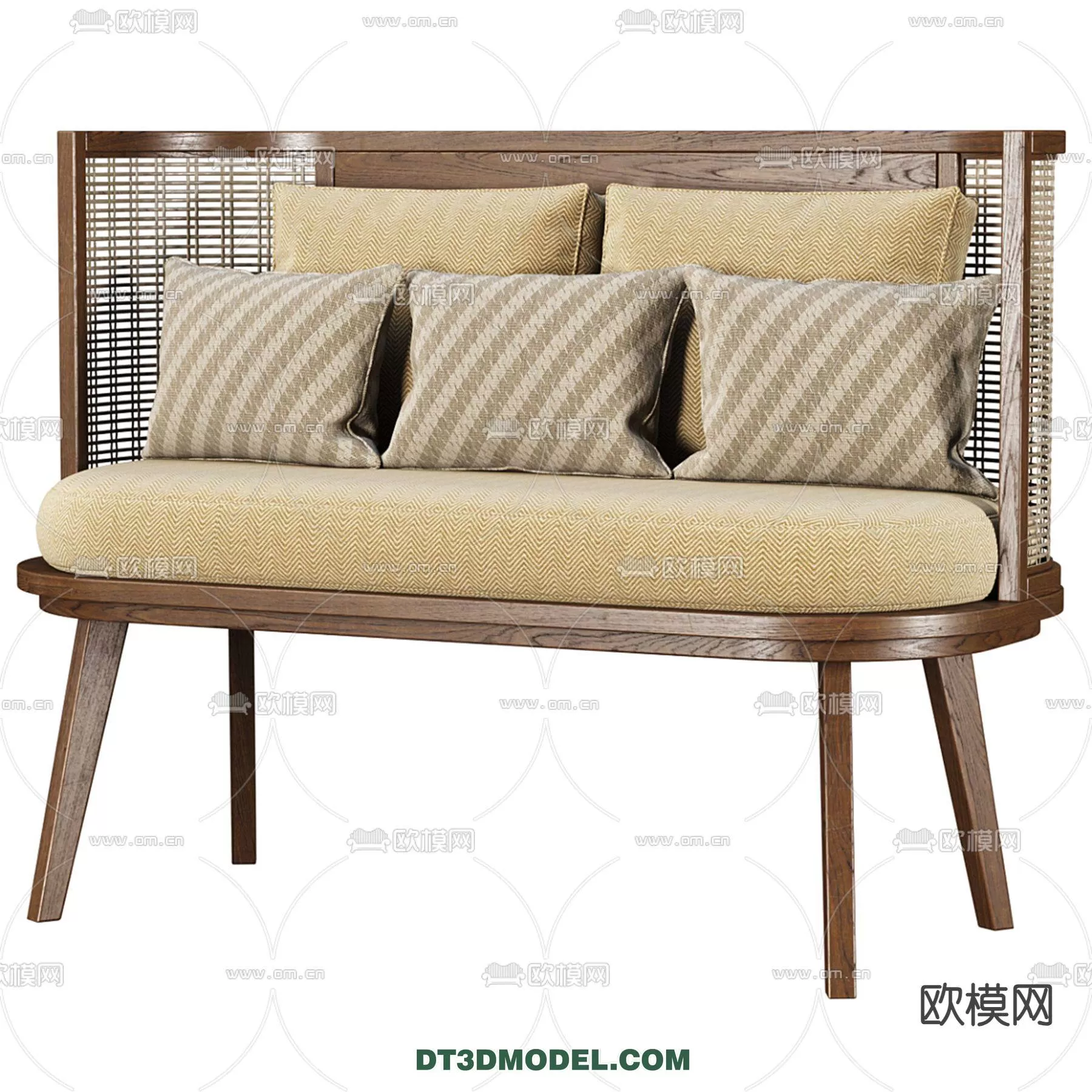 WABI SABI STYLE 3D MODELS – CHAIR – ARMCHAIR – 0110