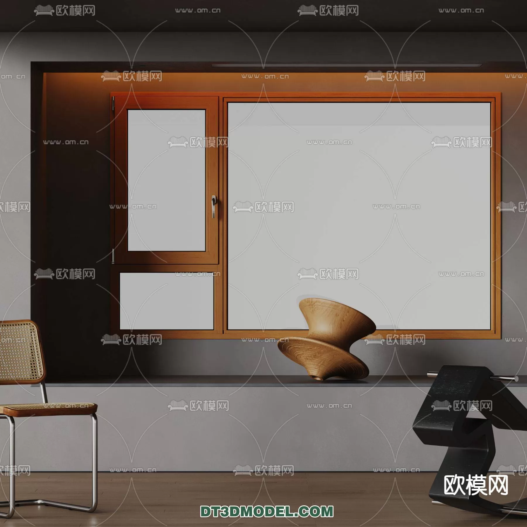 WABI SABI STYLE 3D MODELS – CHAIR – ARMCHAIR – 0148