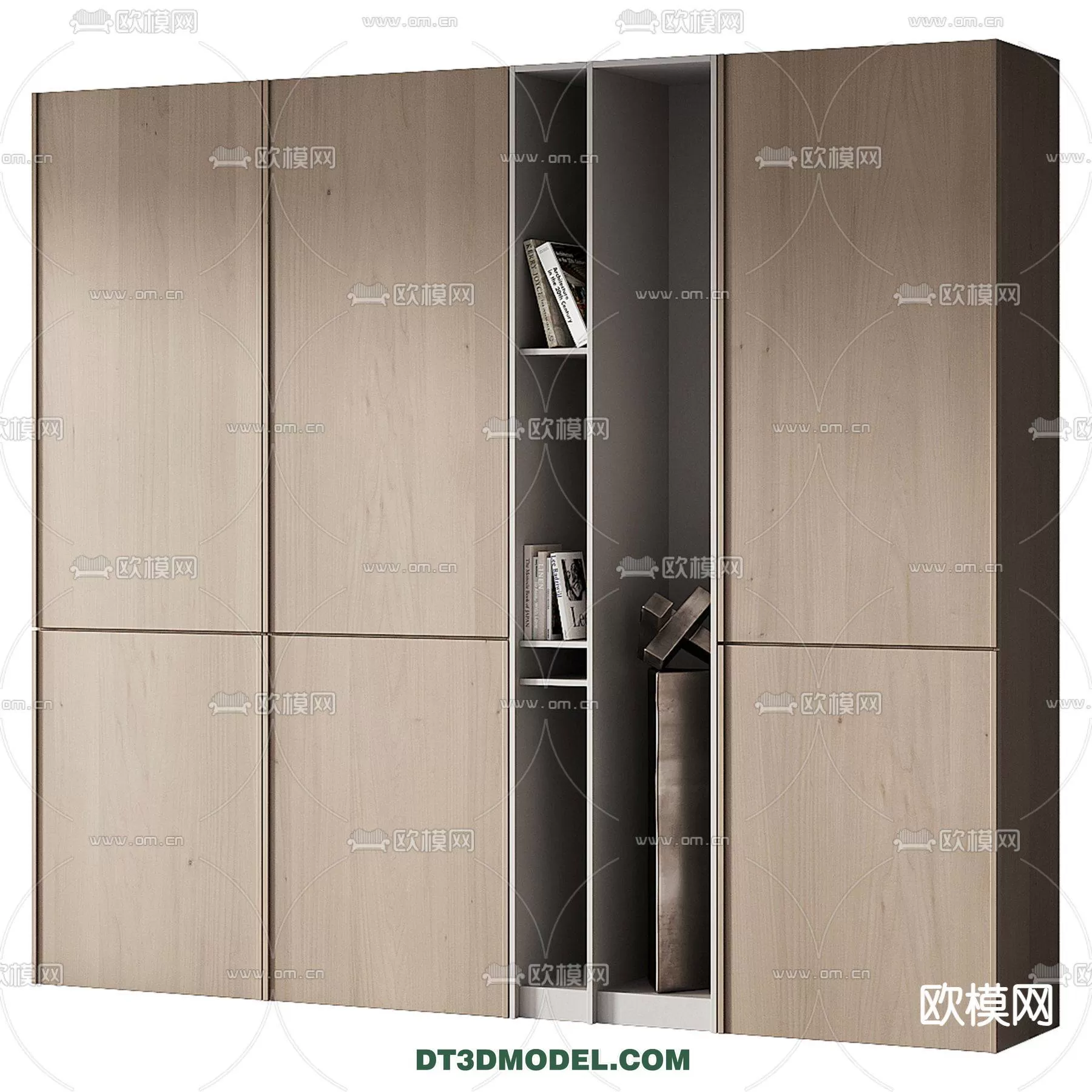WABI SABI STYLE 3D MODELS – CABINETS – 0040