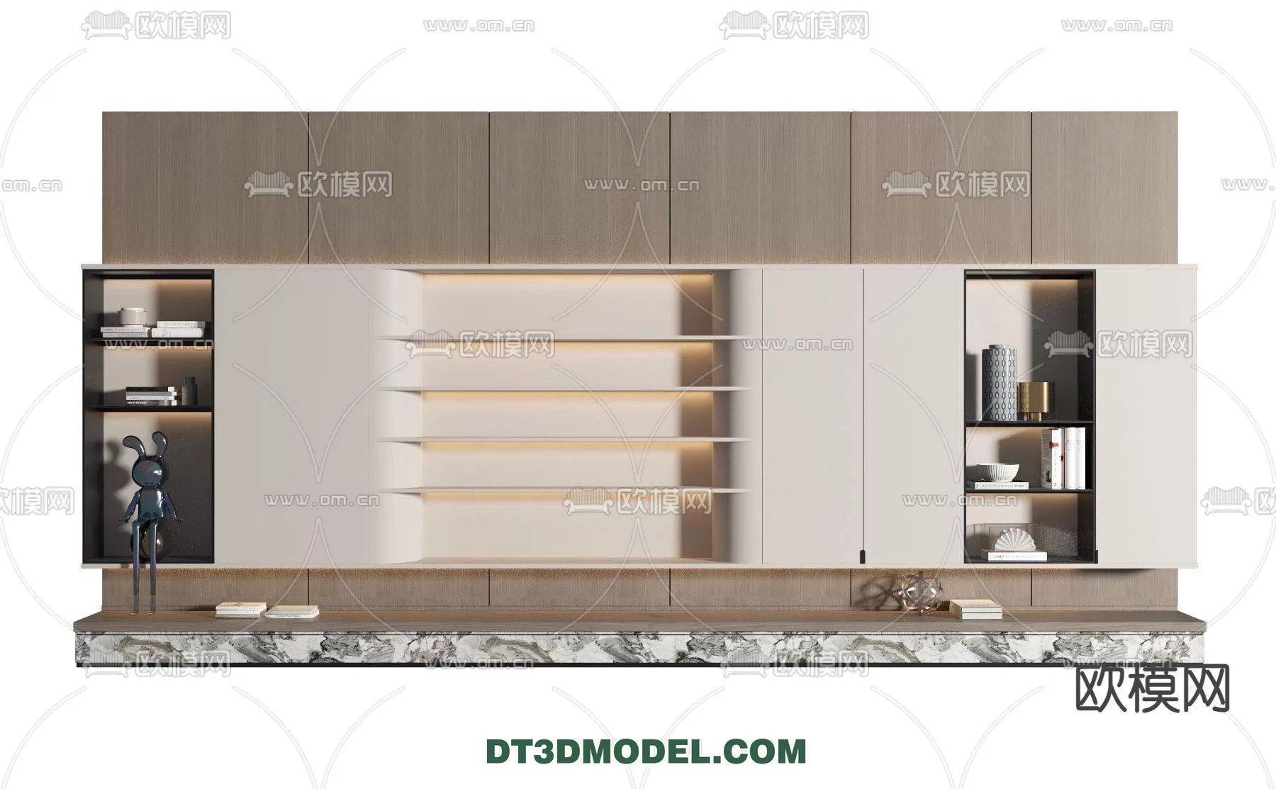 WABI SABI STYLE 3D MODELS – CABINETS – 0044