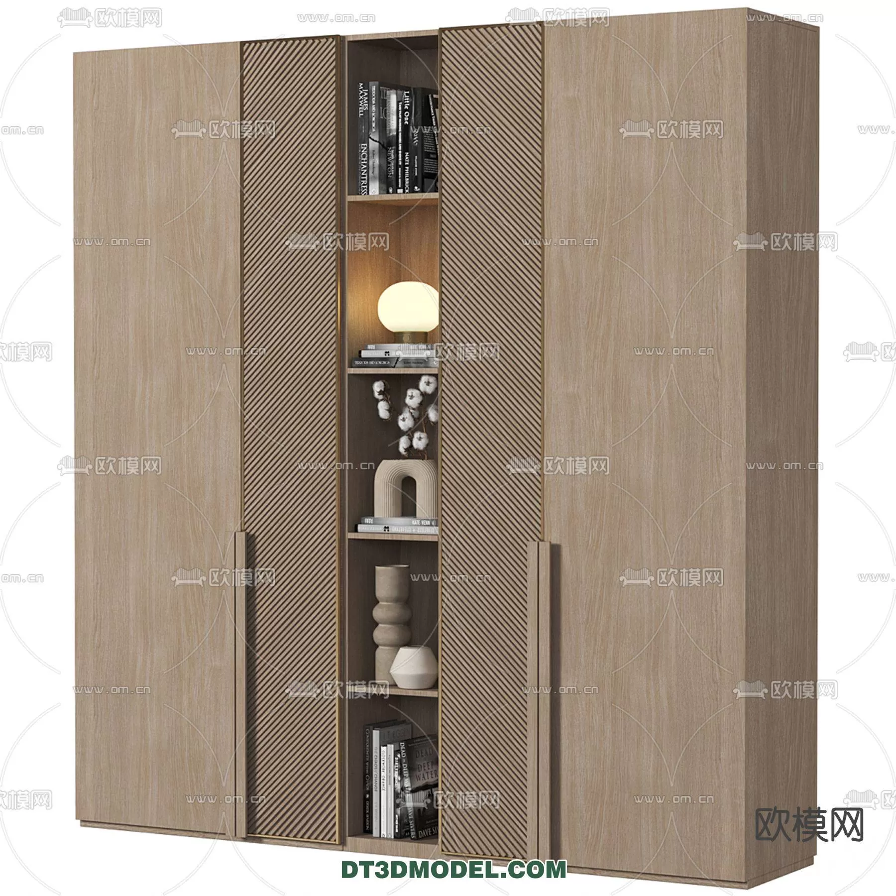 WABI SABI STYLE 3D MODELS – CABINETS – 0056