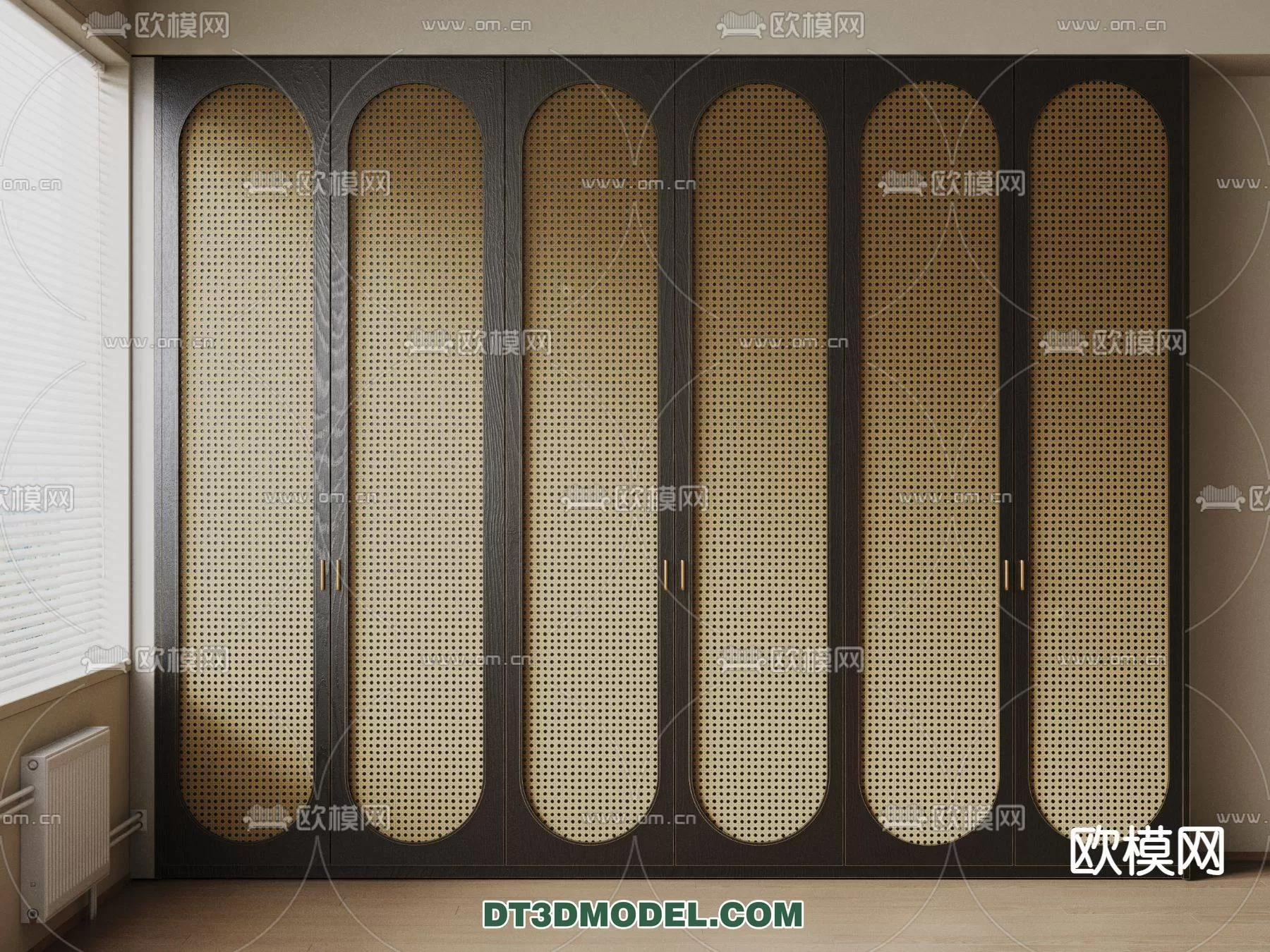 WABI SABI STYLE 3D MODELS – CABINETS – 0059