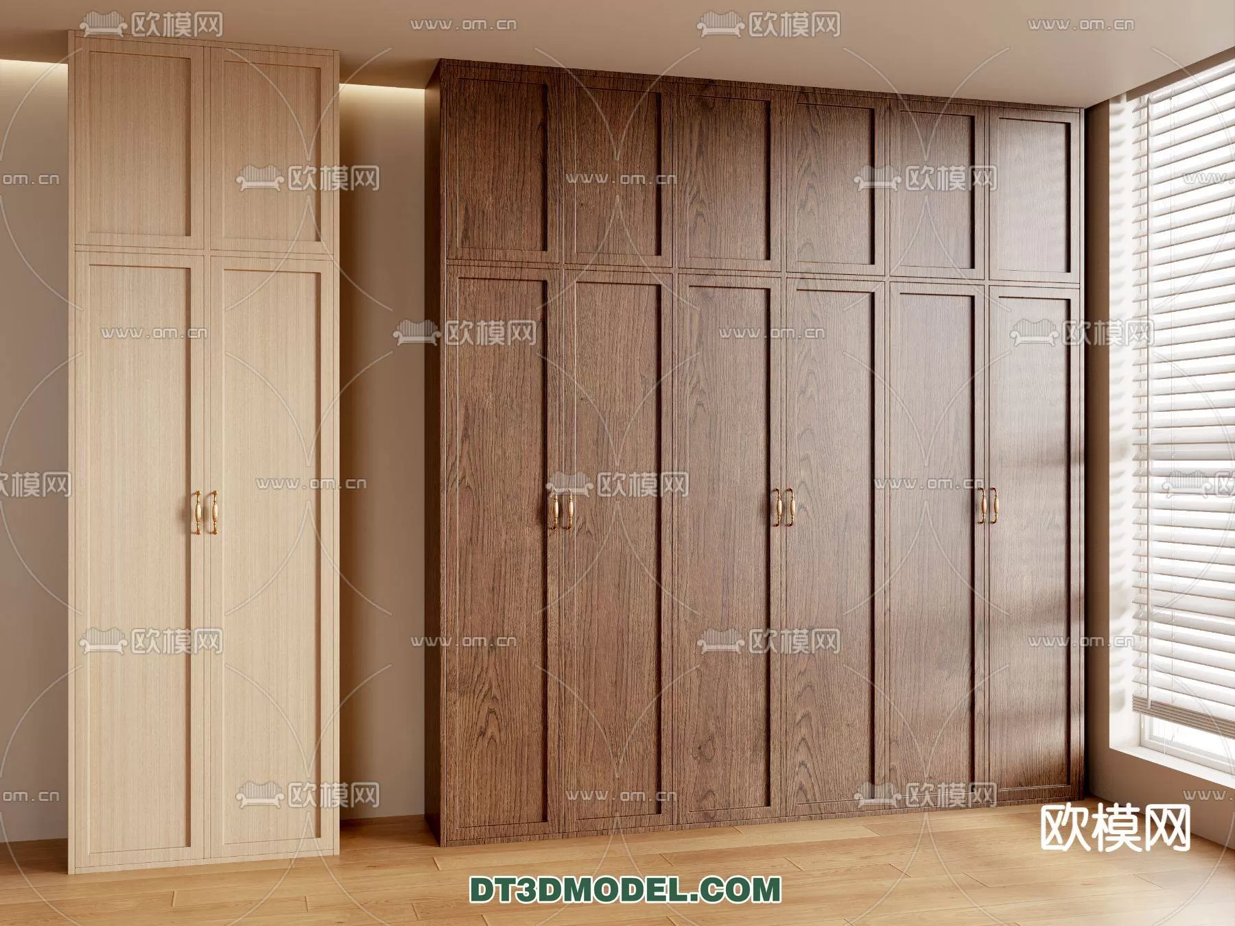 WABI SABI STYLE 3D MODELS – CABINETS – 0060