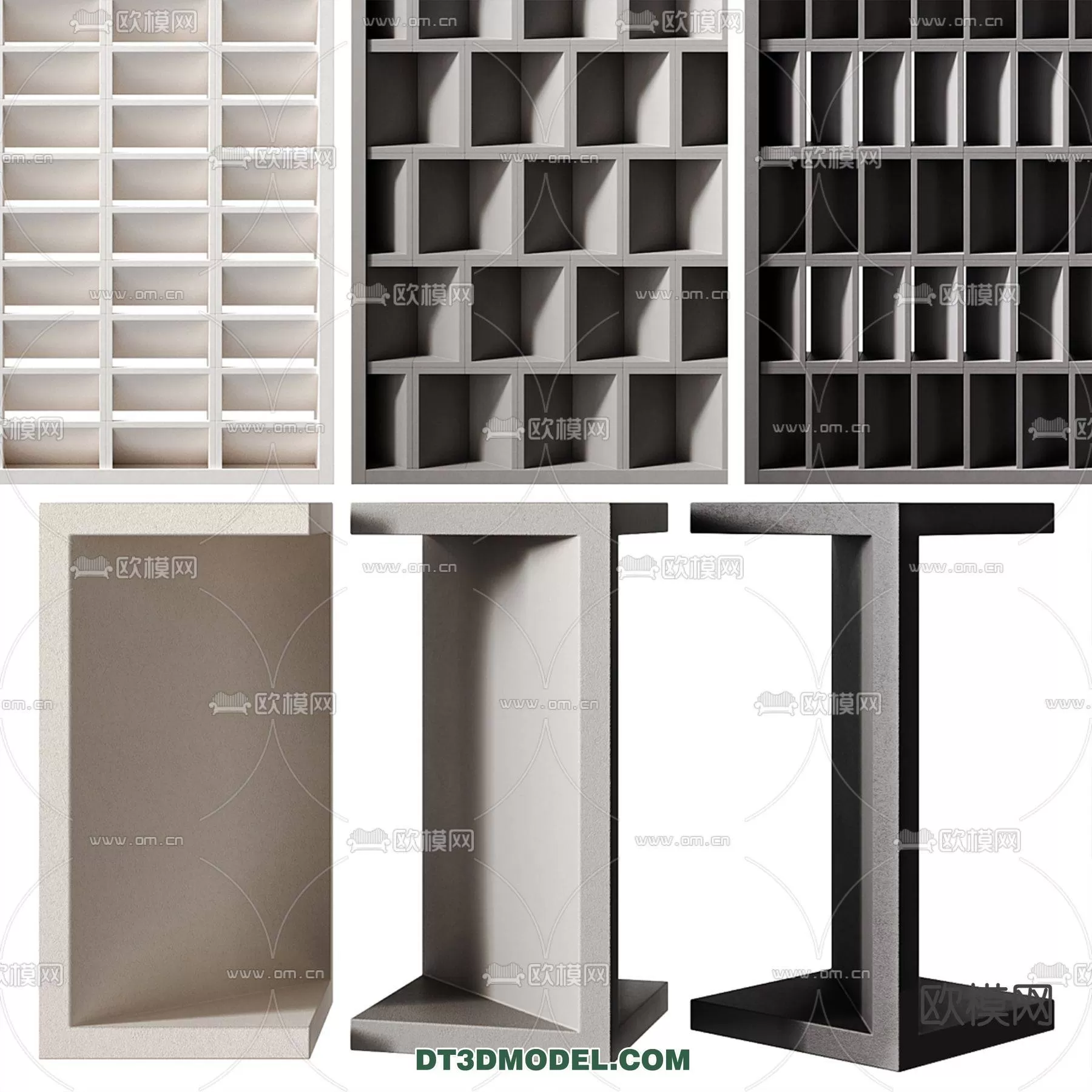 WABI SABI STYLE 3D MODELS – CABINETS – 0073