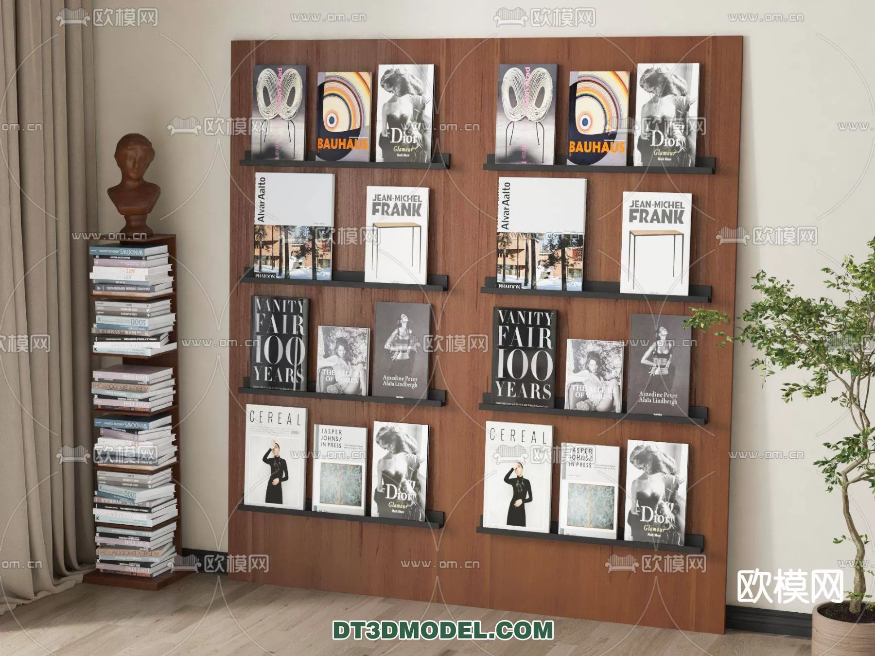 WABI SABI STYLE 3D MODELS – CABINETS – 0096