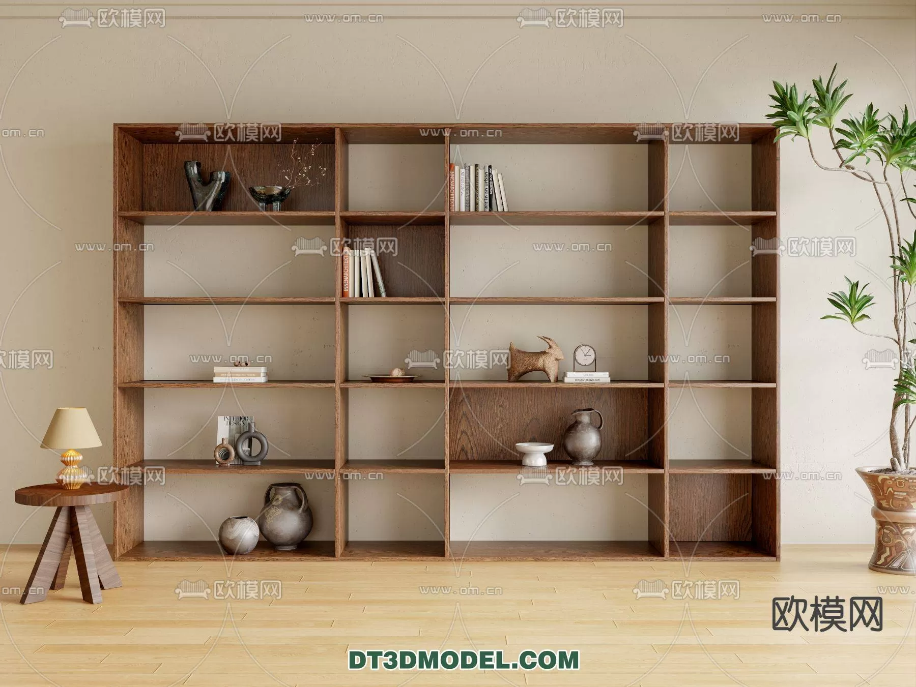 WABI SABI STYLE 3D MODELS – CABINETS – 0104