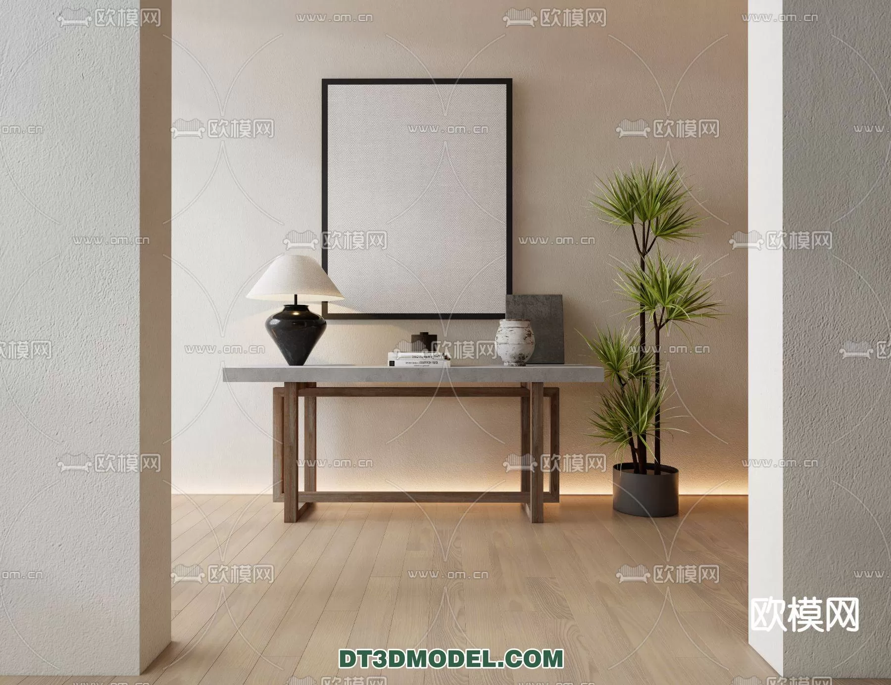 WABI SABI STYLE 3D MODELS – CABINETS – 0114