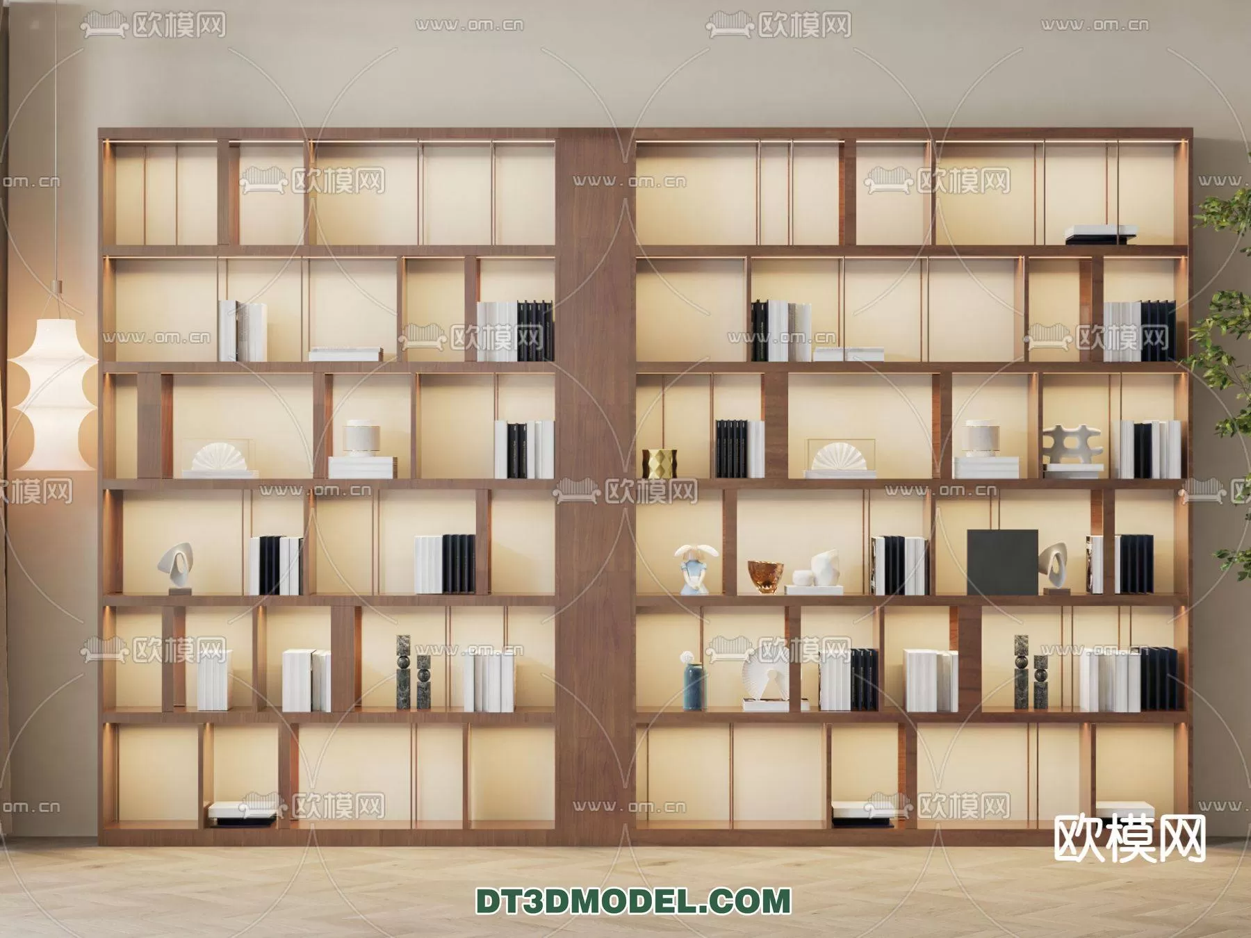 WABI SABI STYLE 3D MODELS – CABINETS – 0120