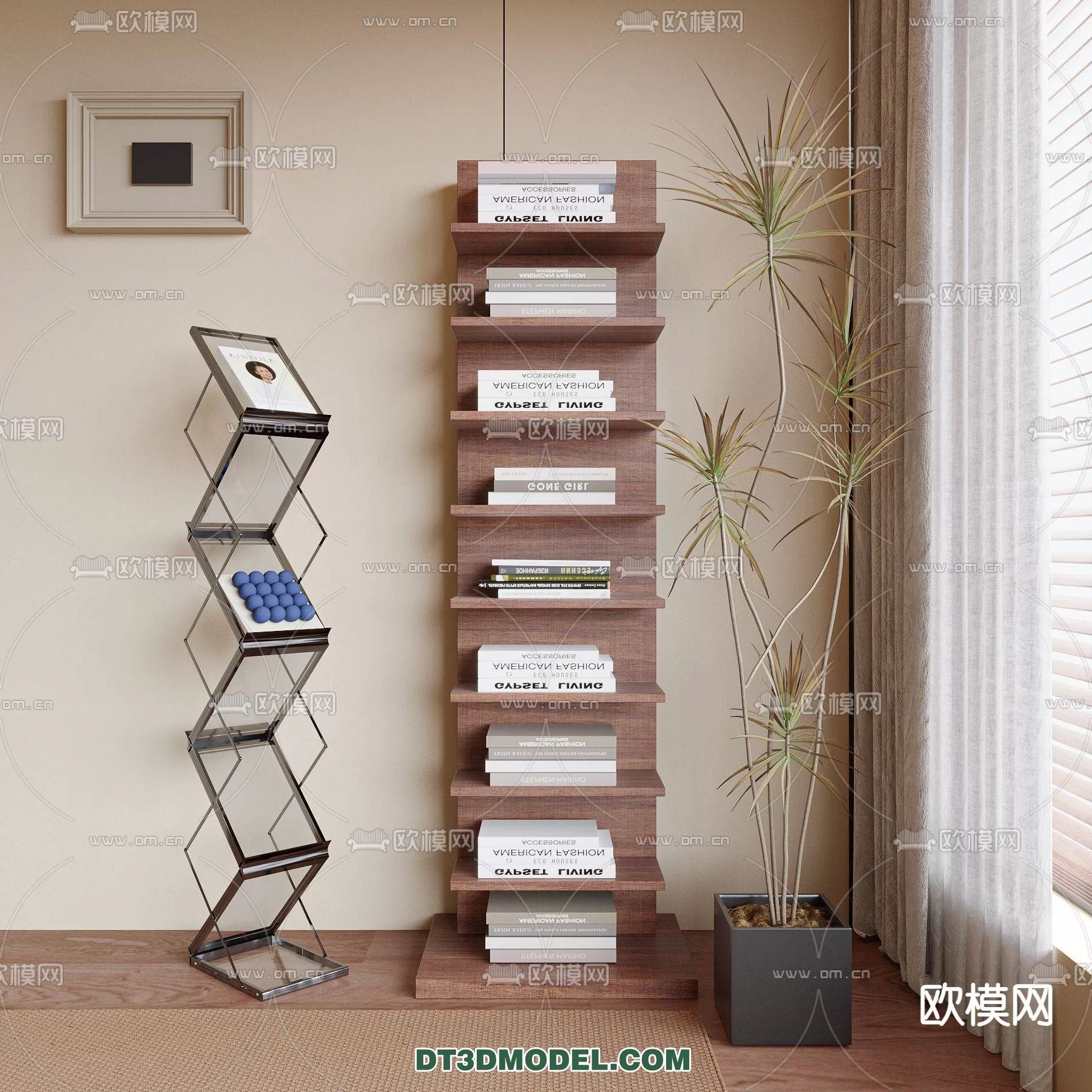 WABI SABI STYLE 3D MODELS – CABINETS – 0130