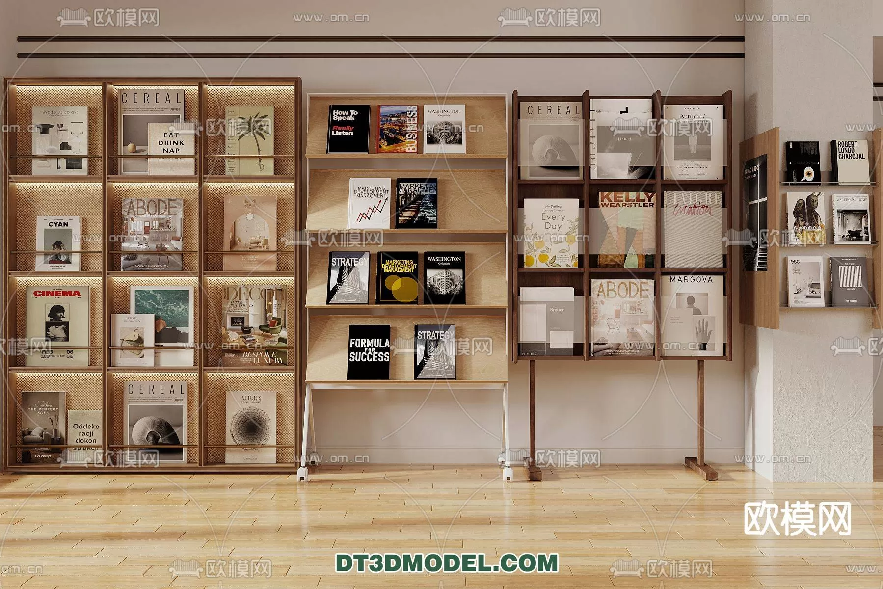 WABI SABI STYLE 3D MODELS – CABINETS – 0137