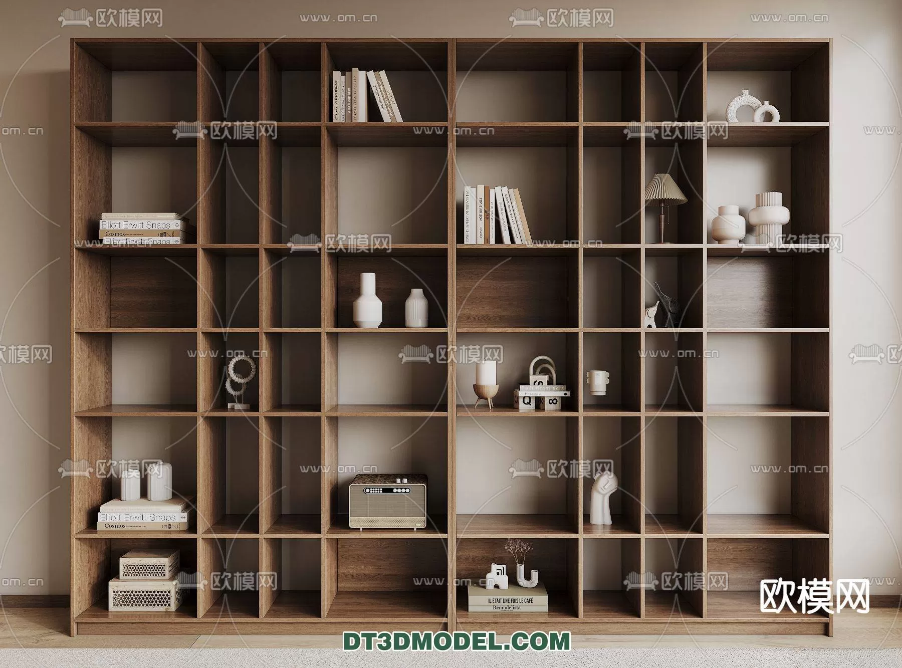 WABI SABI STYLE 3D MODELS – CABINETS – 0150