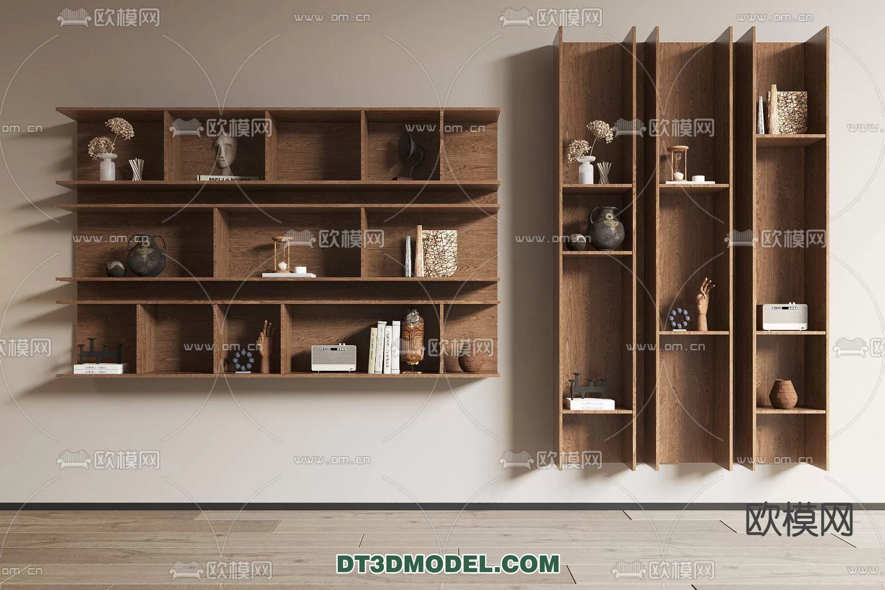 WABI SABI STYLE 3D MODELS – CABINETS – 0159