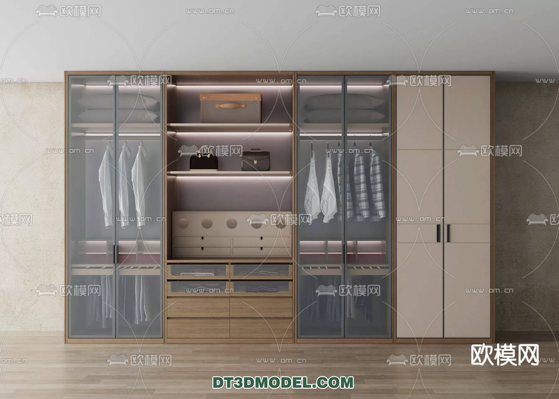 WABI SABI STYLE 3D MODELS – CABINETS – 0162