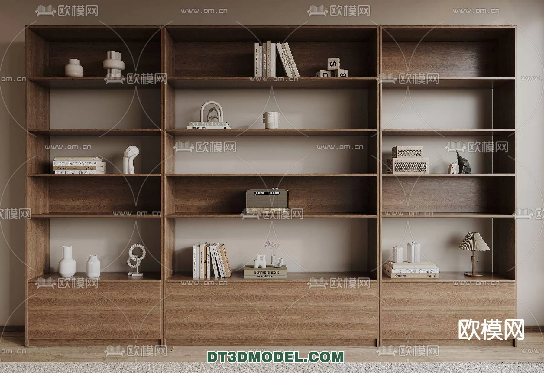 WABI SABI STYLE 3D MODELS – CABINETS – 0164