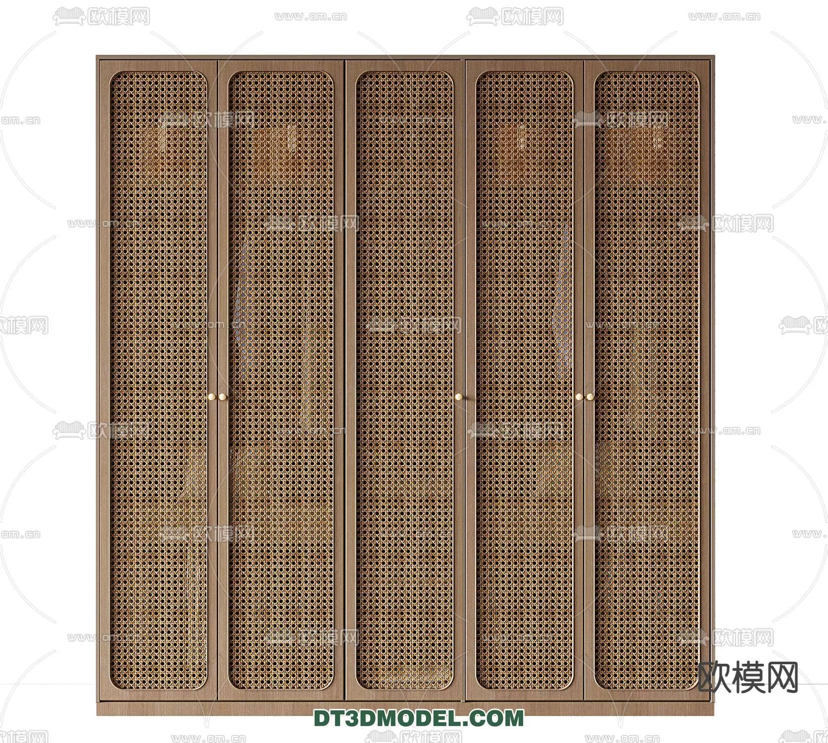 WABI SABI STYLE 3D MODELS – CABINETS – 0176