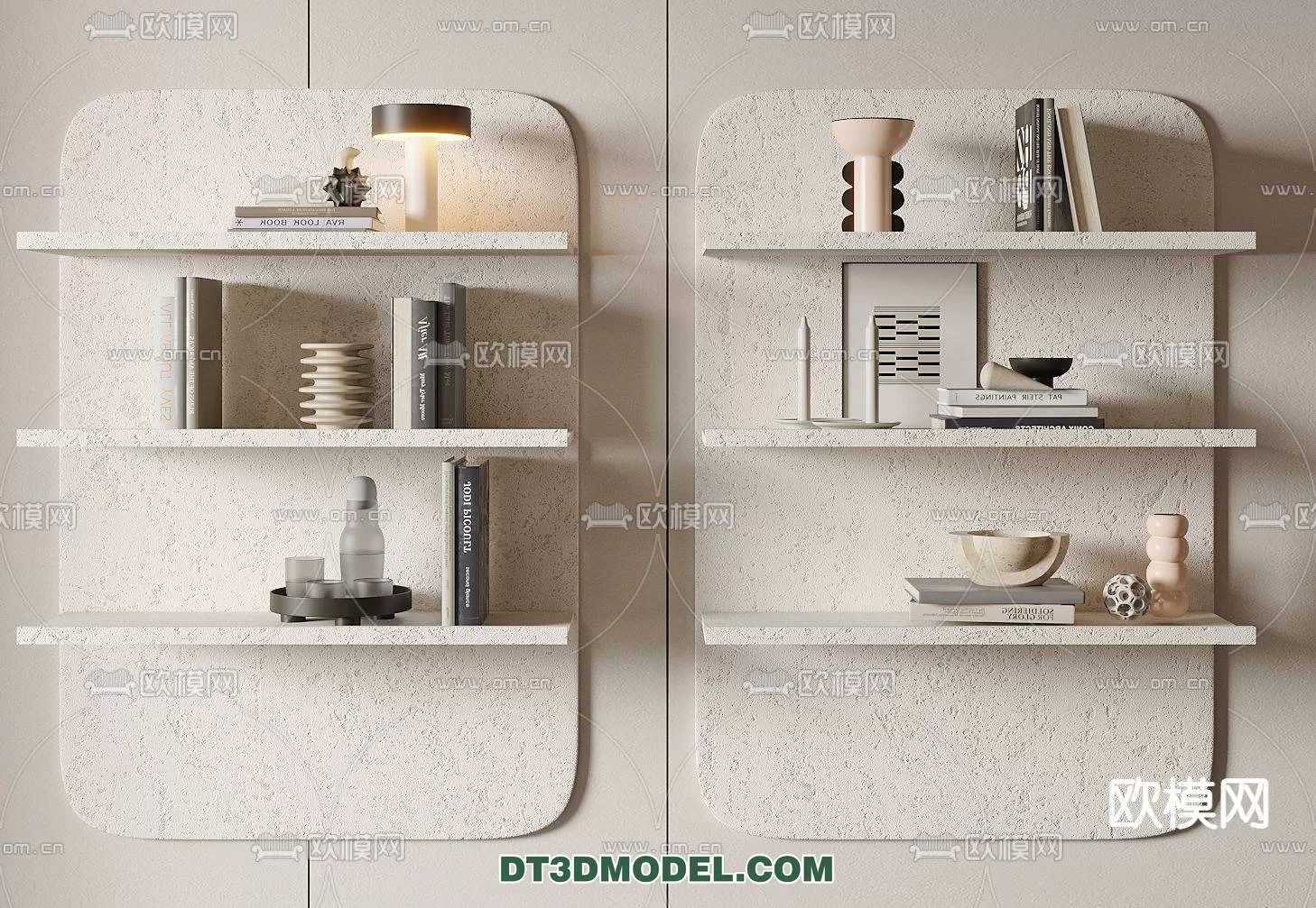 WABI SABI STYLE 3D MODELS – CABINETS – 0182