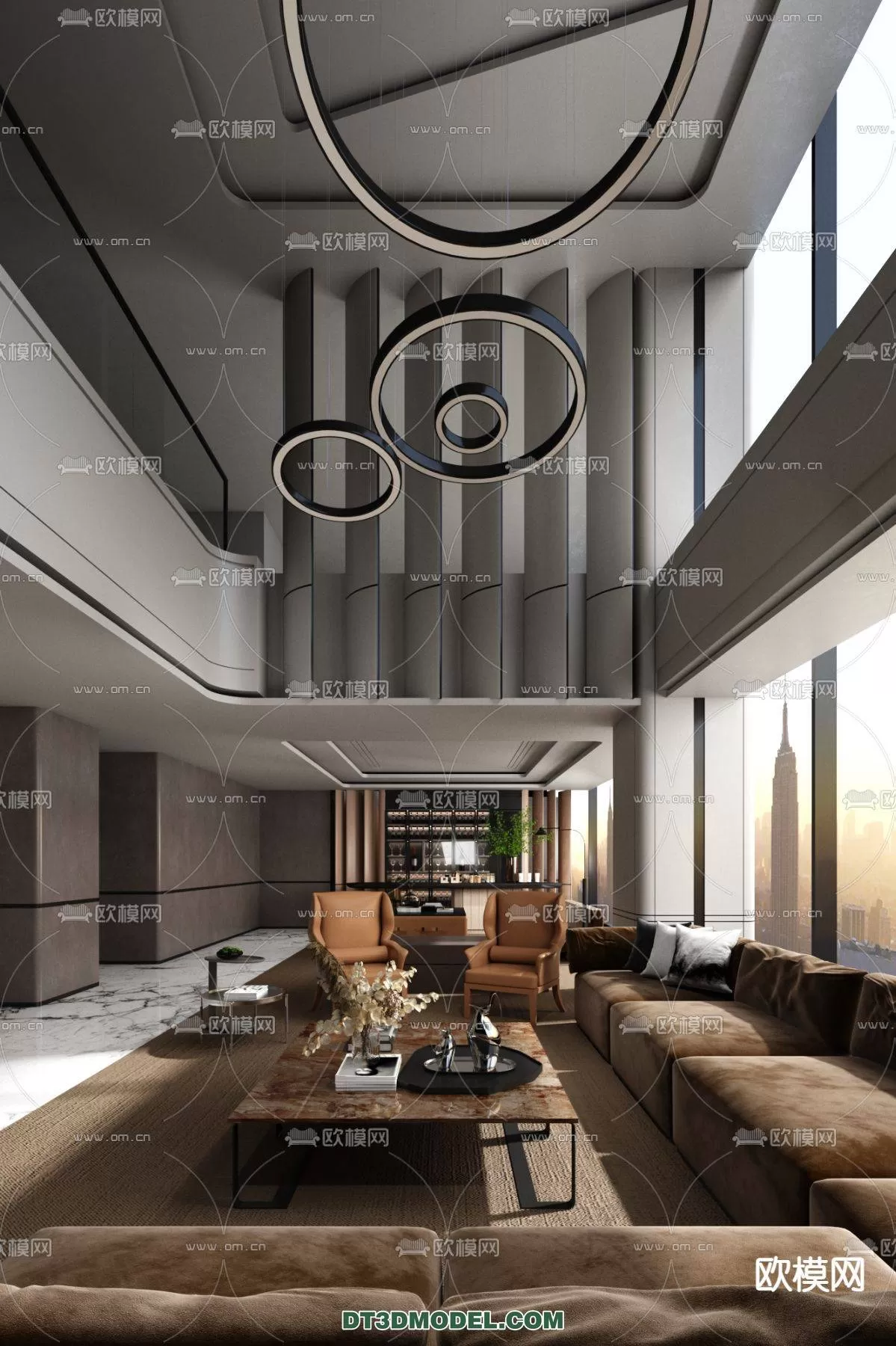 WABI SABI STYLE 3D MODELS – LIVING ROOM – 0002