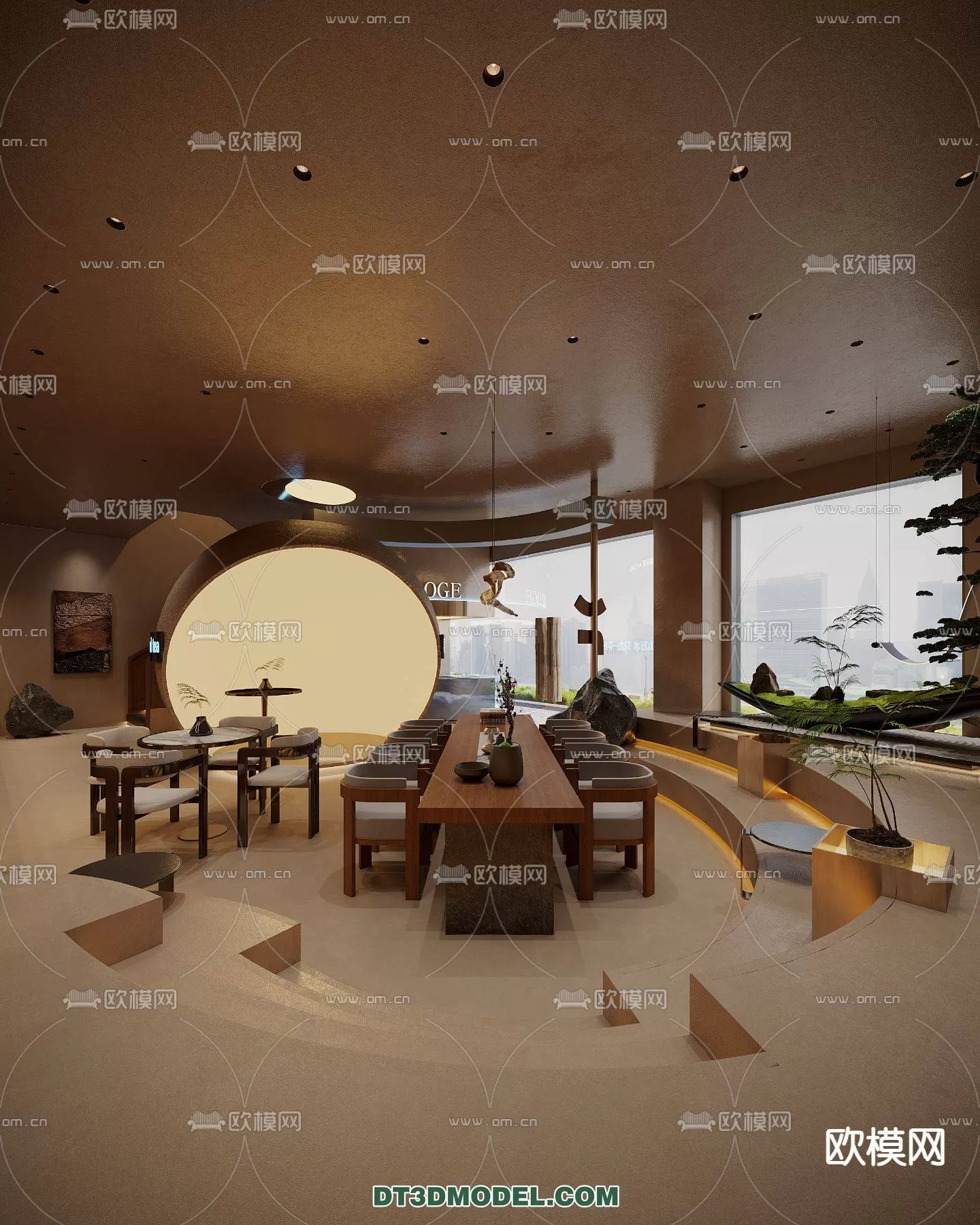 WABI SABI STYLE 3D MODELS – LIVING ROOM – 0027