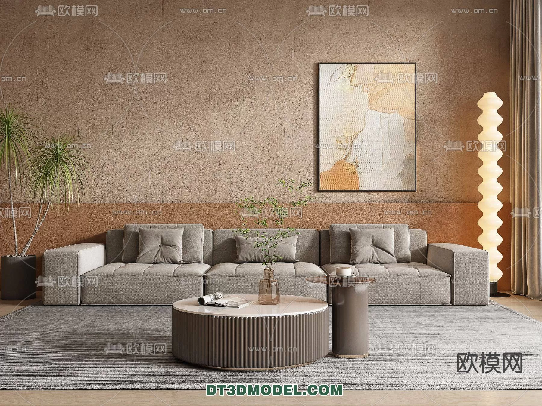 WABI SABI STYLE 3D MODELS – BEDROOM – 0032