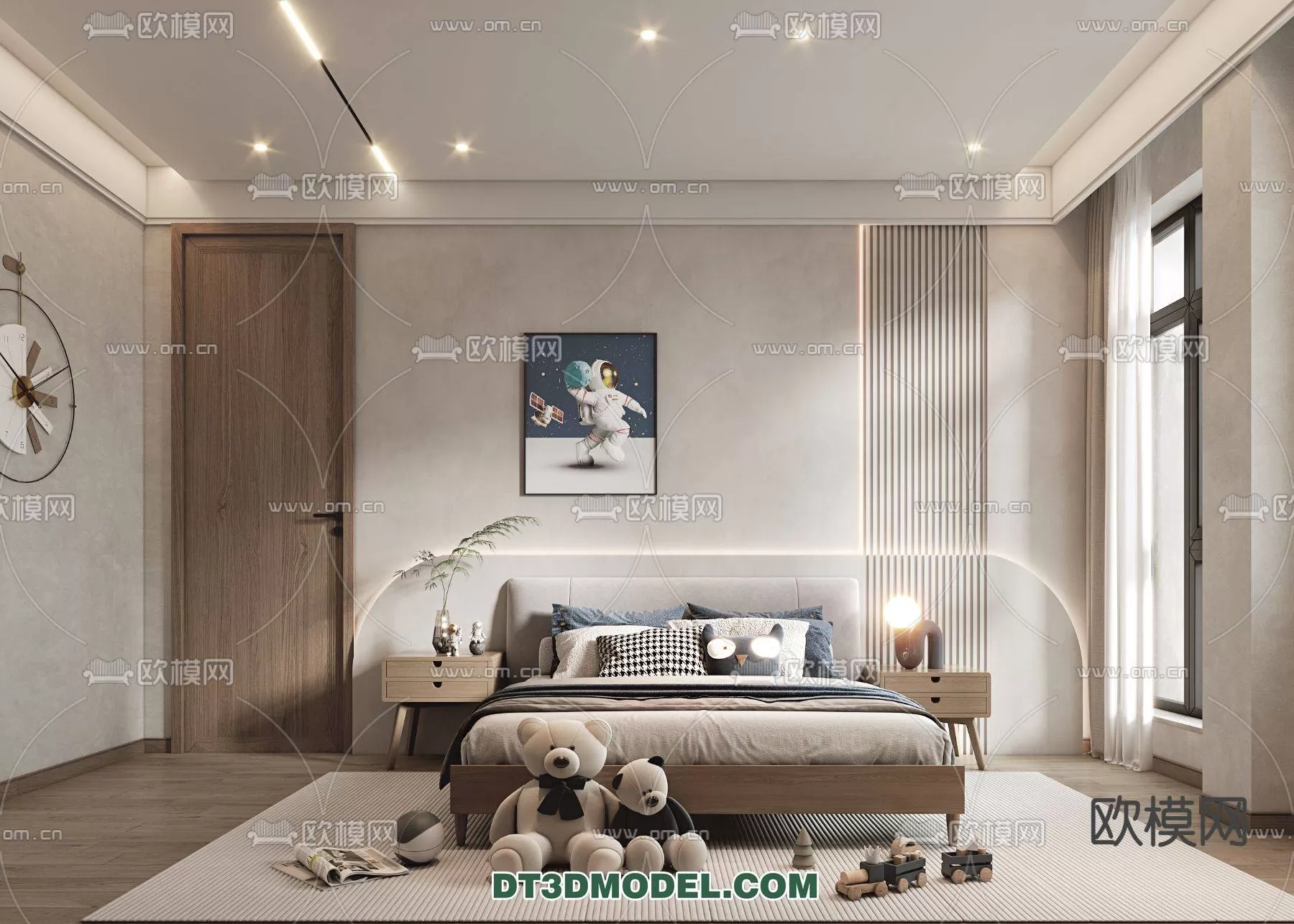 WABI SABI STYLE 3D MODELS – BEDROOM – 0044
