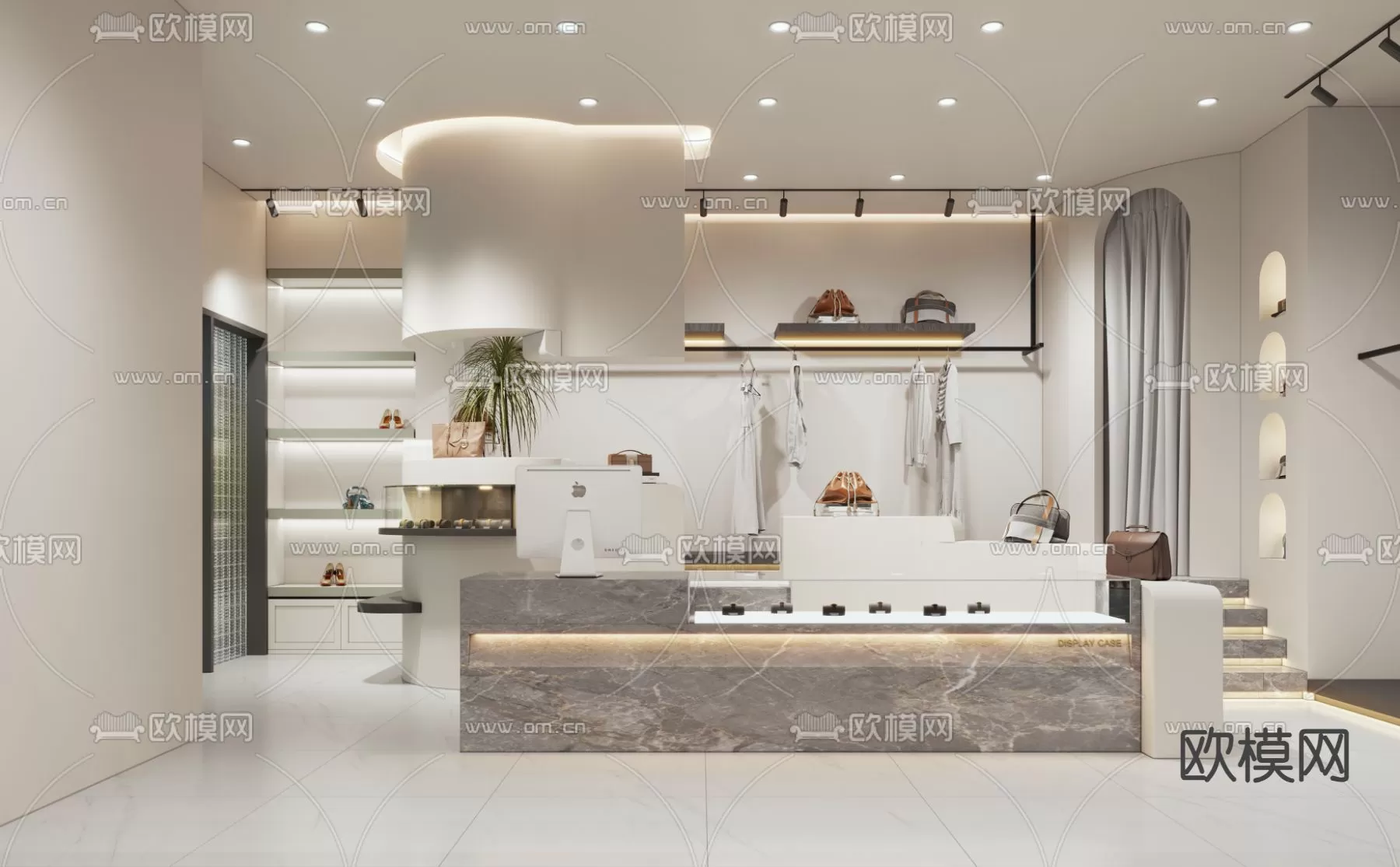 WABI SABI STYLE 3D MODELS – COFFEE SHOP – 0008