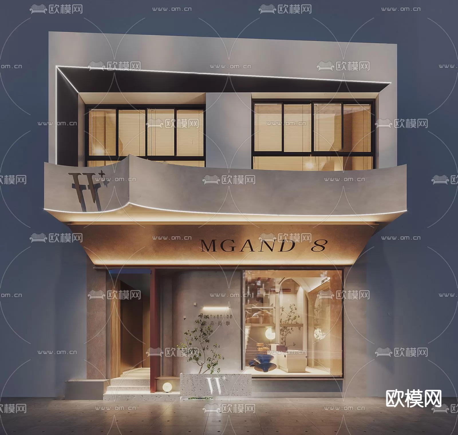 WABI SABI STYLE 3D MODELS – CLOTHES SHOP – 0005