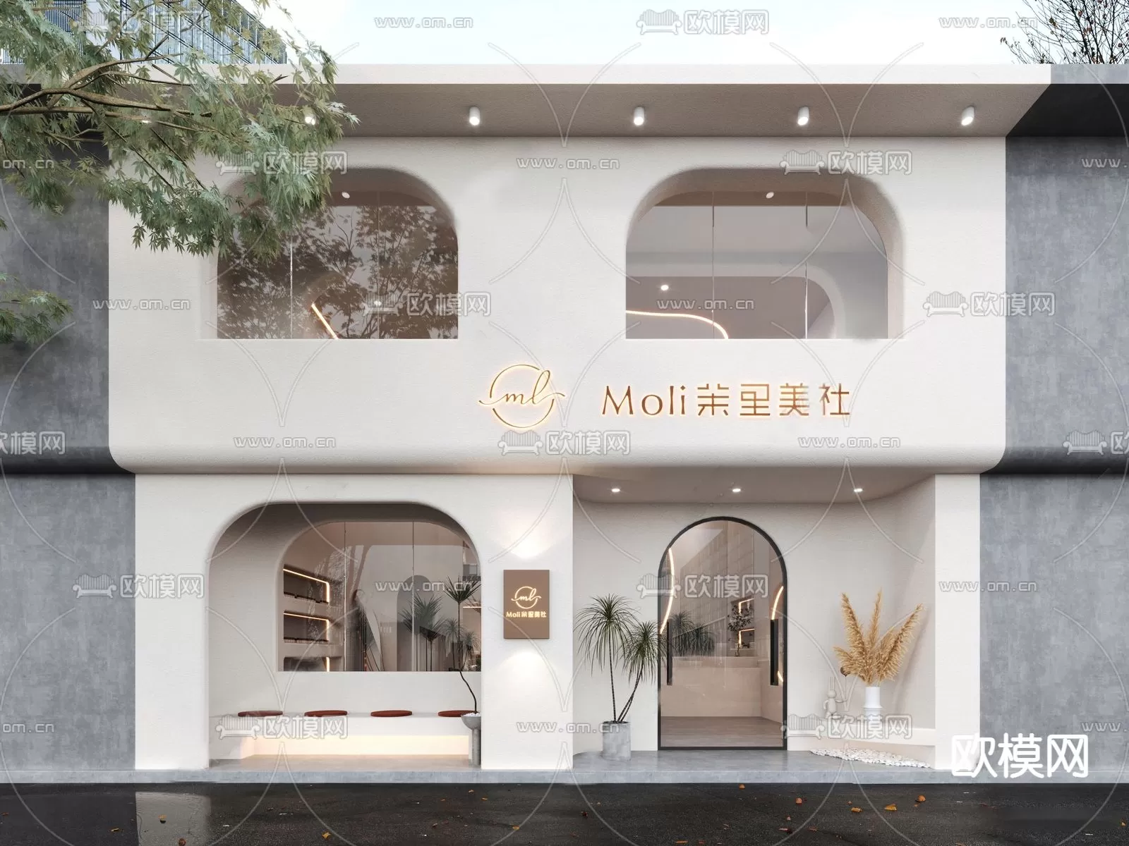 WABI SABI STYLE 3D MODELS – CLOTHES SHOP – 0007